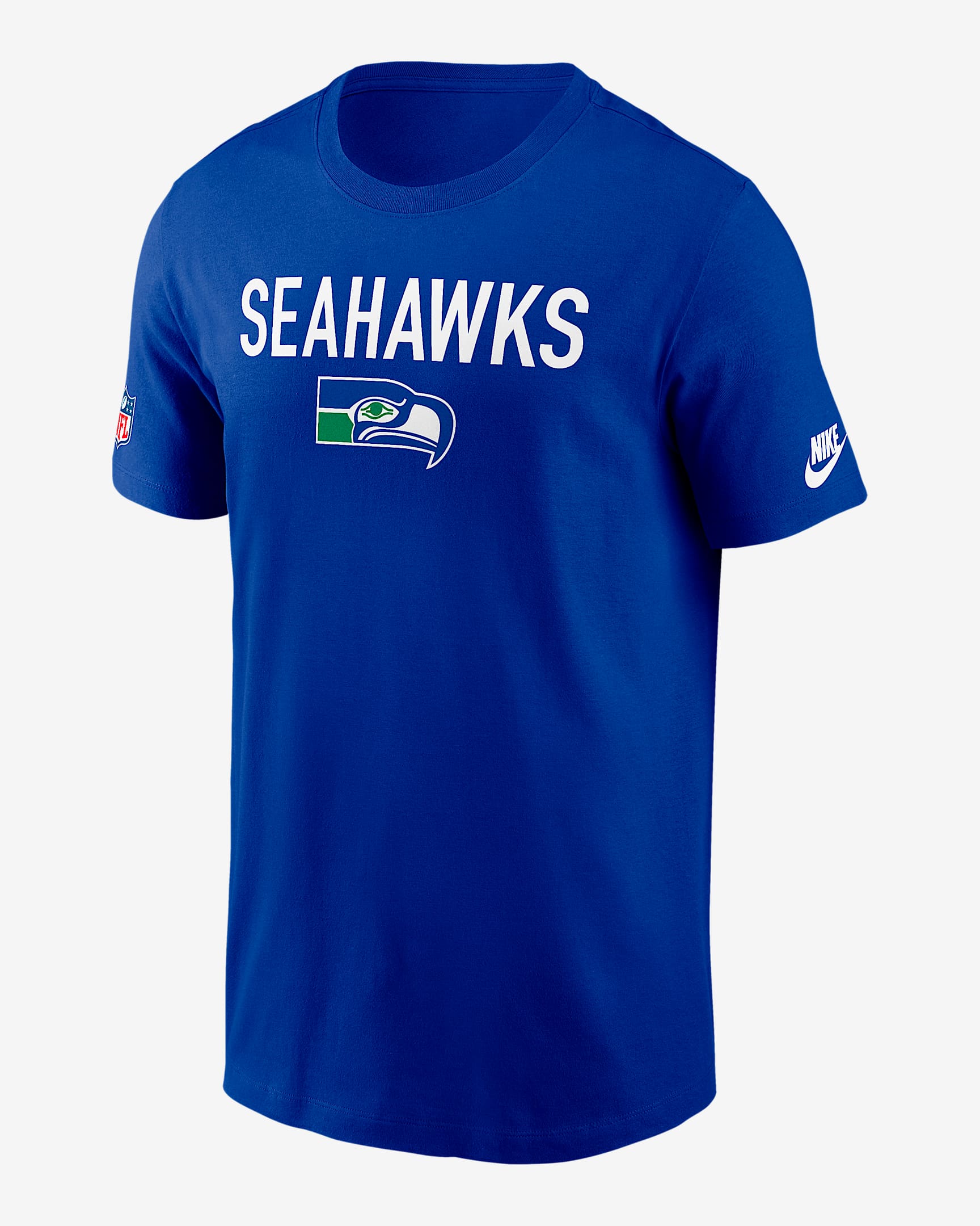 Playera Nike Dri-FIT de la NFL para hombre Seattle Seahawks Alt Onside Conversion - Azul eléctrico