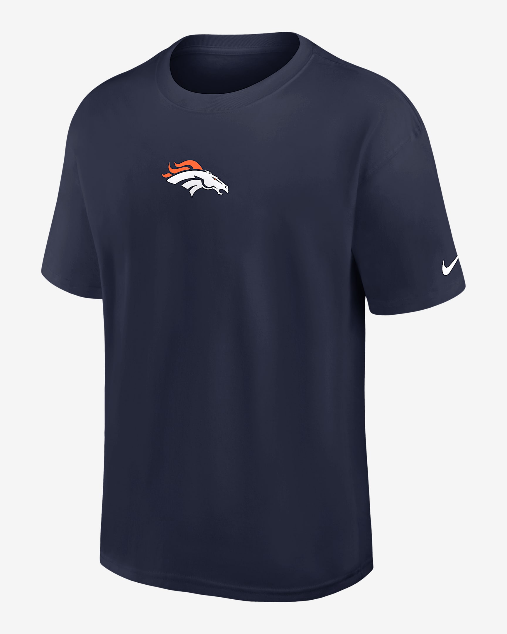 Denver Broncos Dominate The Game Essential Max90 Men's Nike NFL T-Shirt - Navy