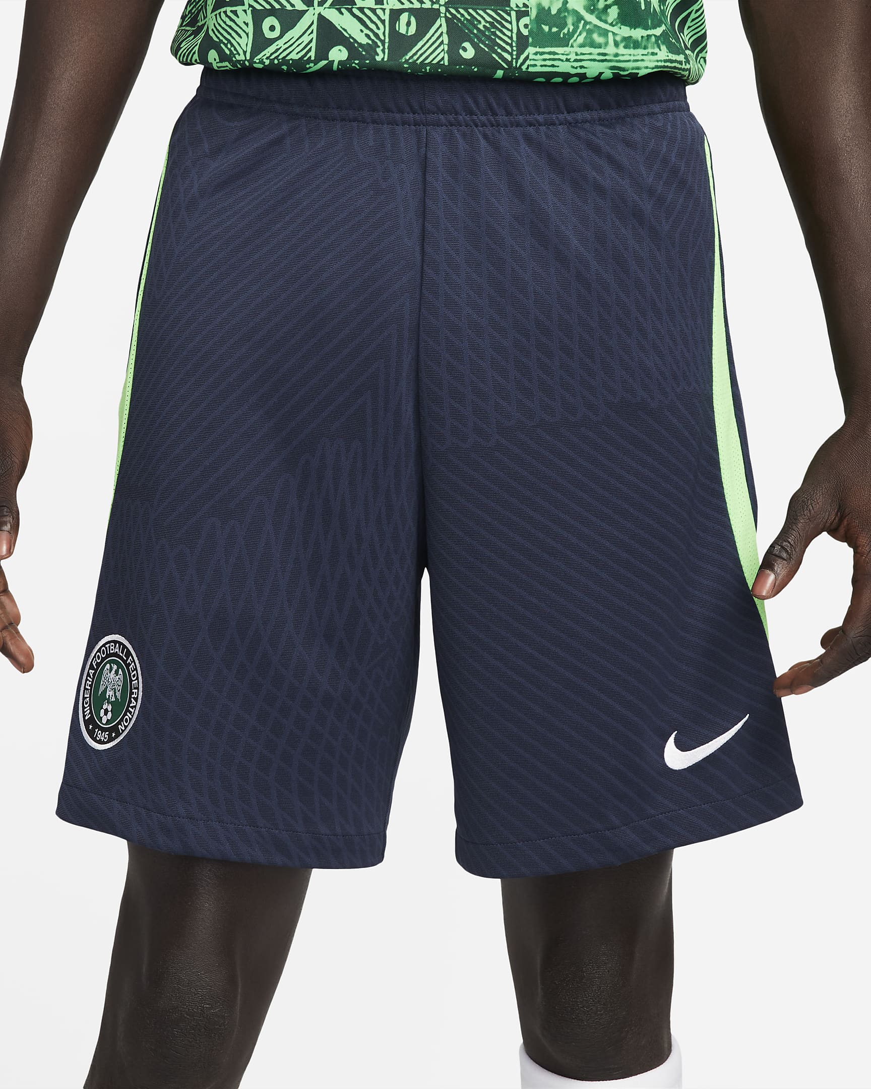 Nigeria Strike Men's Nike Dri-FIT Knit Soccer Shorts. Nike.com