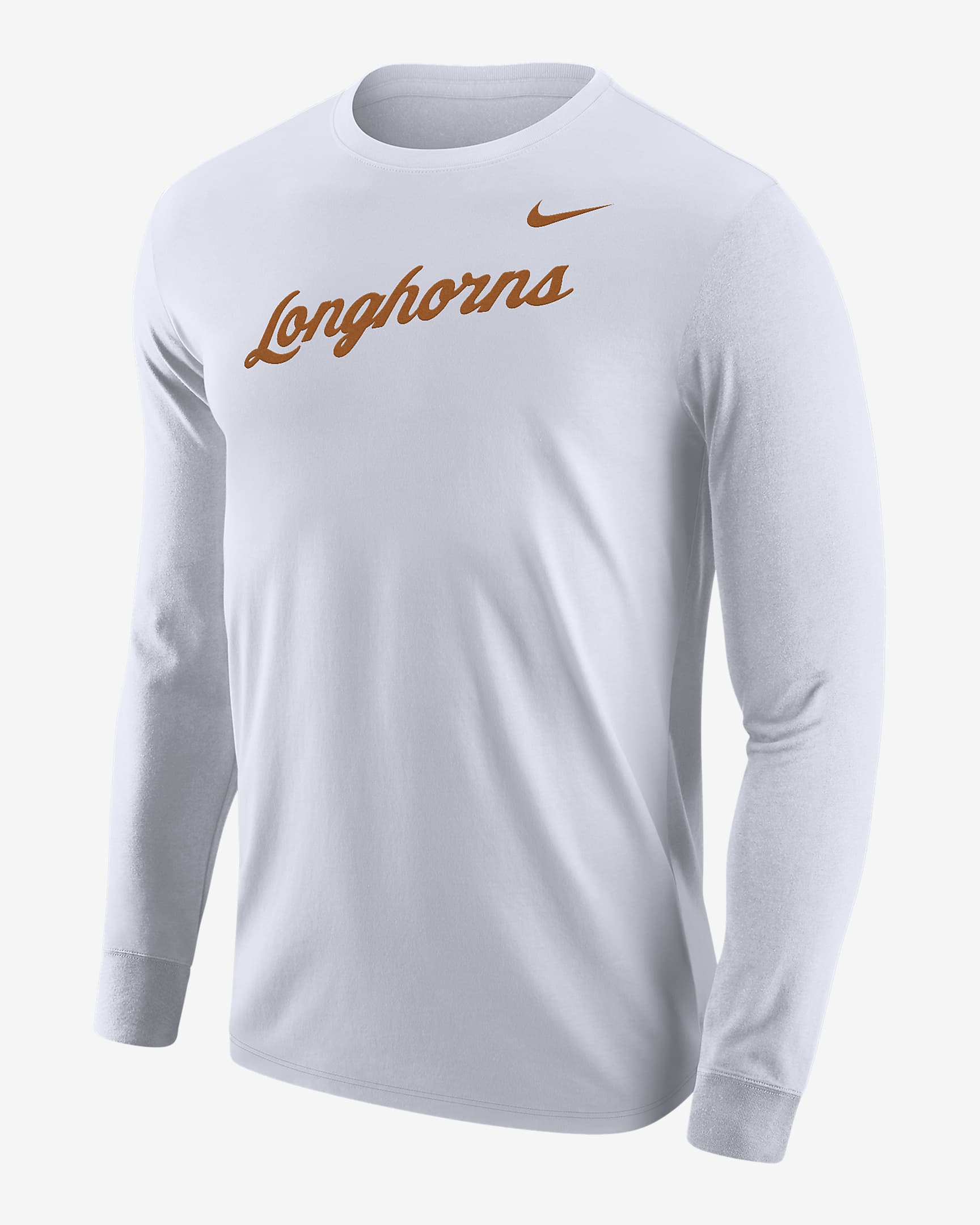 Texas Men's Nike College Long-Sleeve T-Shirt - White