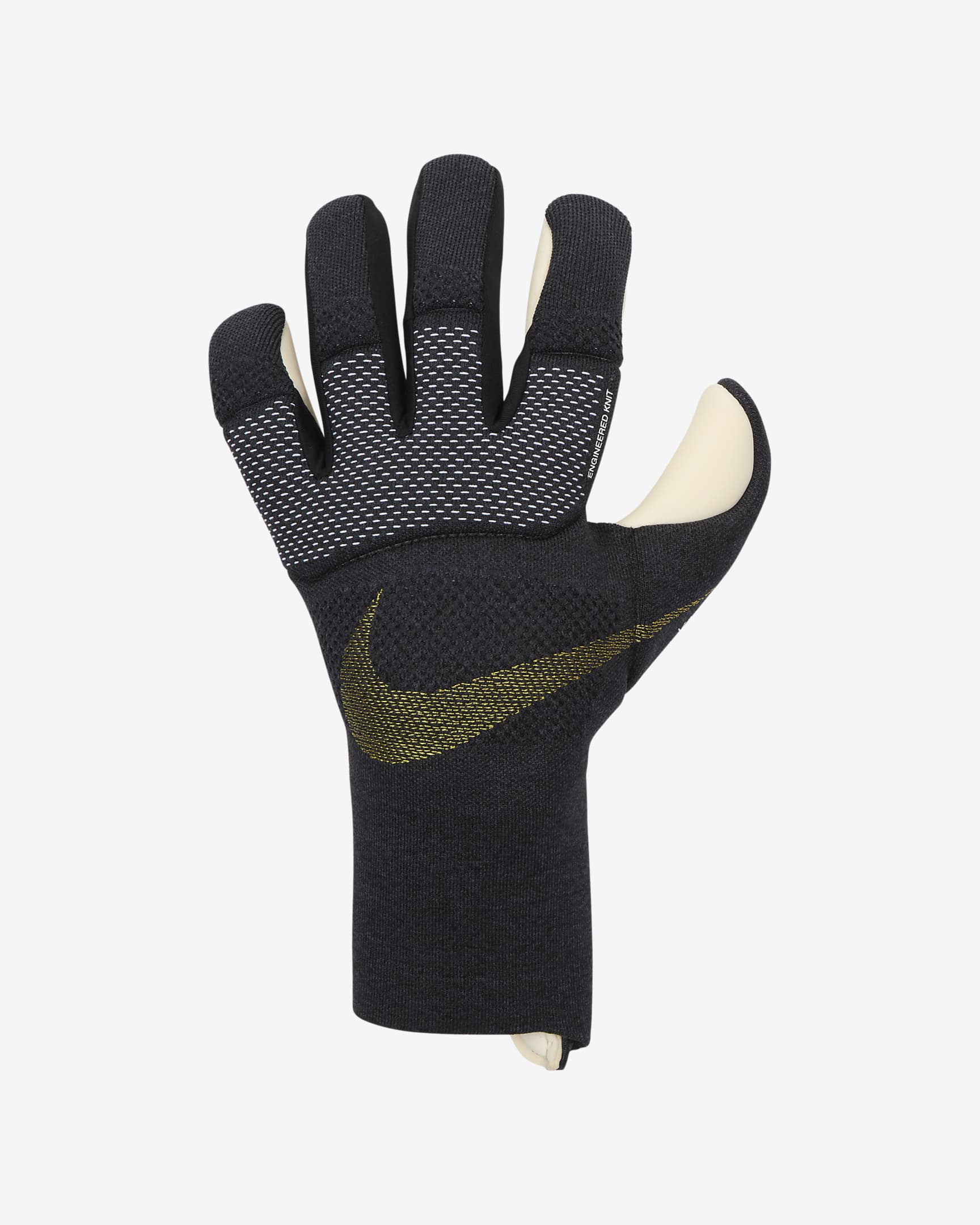 Nike Vapor Dynamic Fit Goalkeeper Gloves - Black/White/Metallic Gold Coin