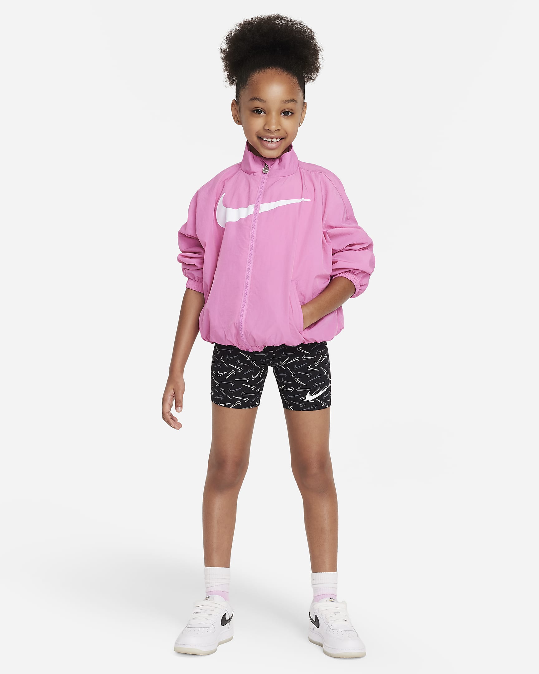 Nike Swoosh Little Kids' Bike Shorts. Nike.com