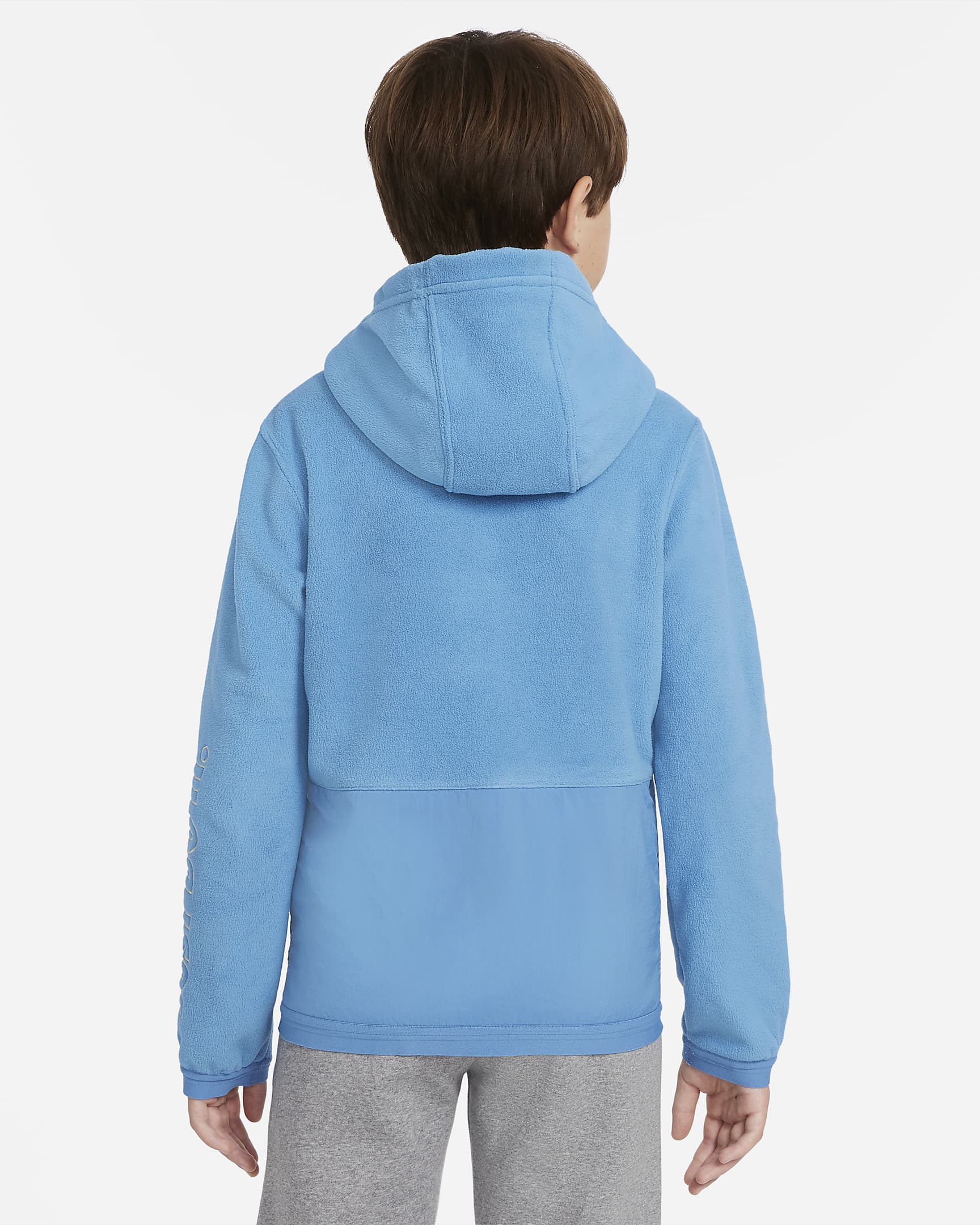 Nike Sportswear Big Kids' (Boys') JDI Winterized Top - Dutch Blue/Court Blue