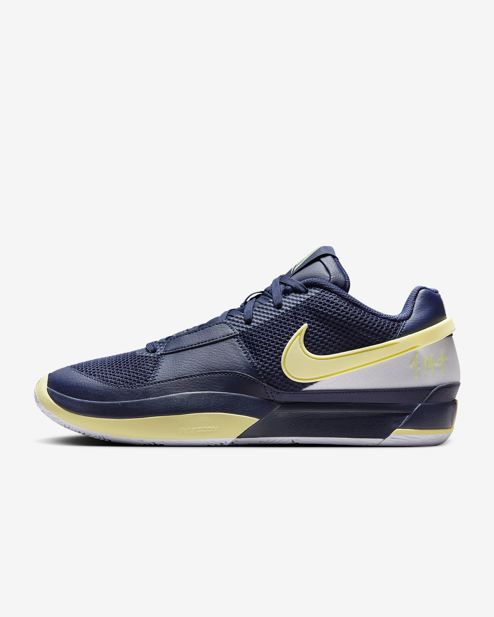 JA 1 EP Basketball Shoes - Midnight Navy/Football Grey/Light Laser Orange