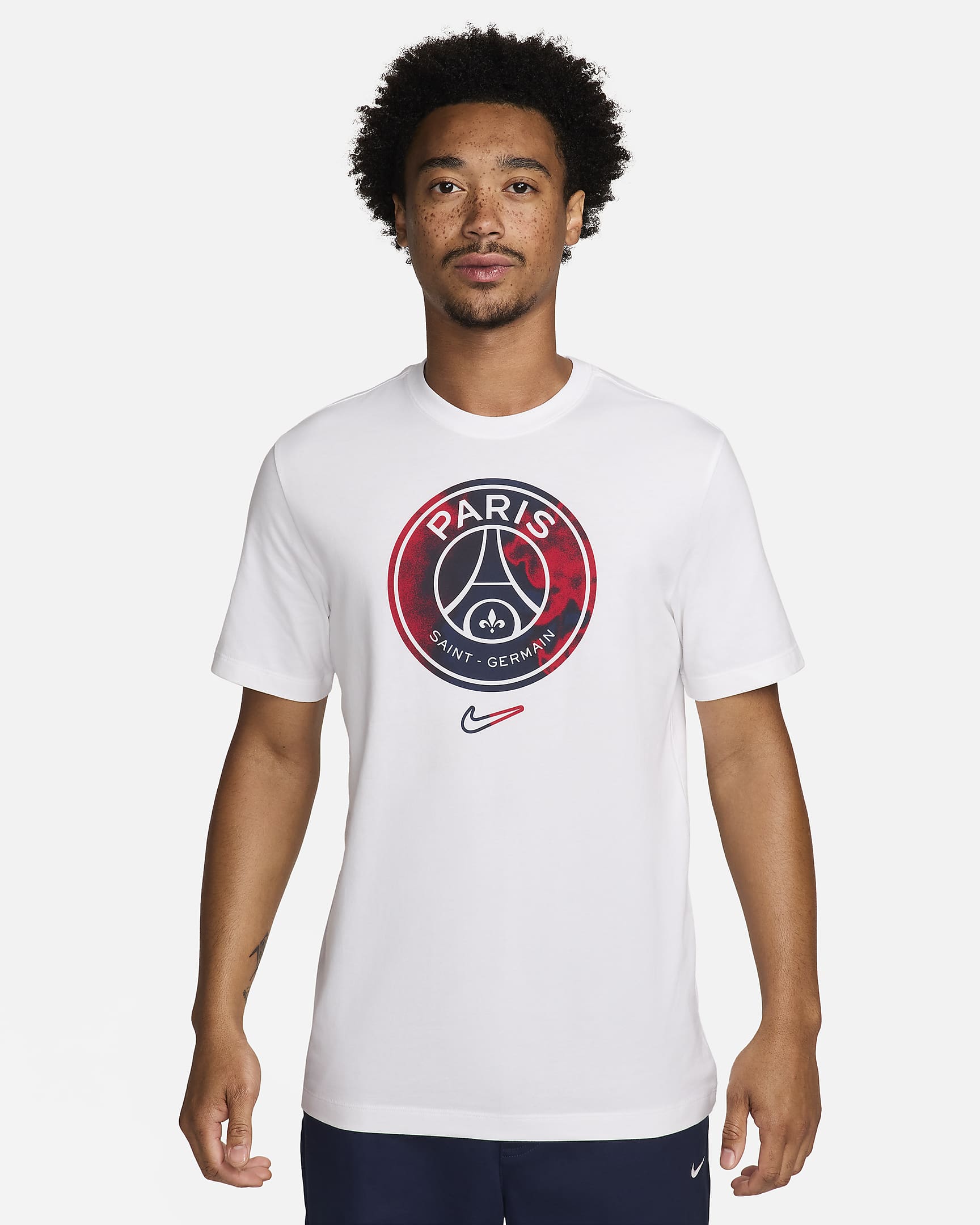 Paris Saint-Germain Men's Nike Soccer T-Shirt - White