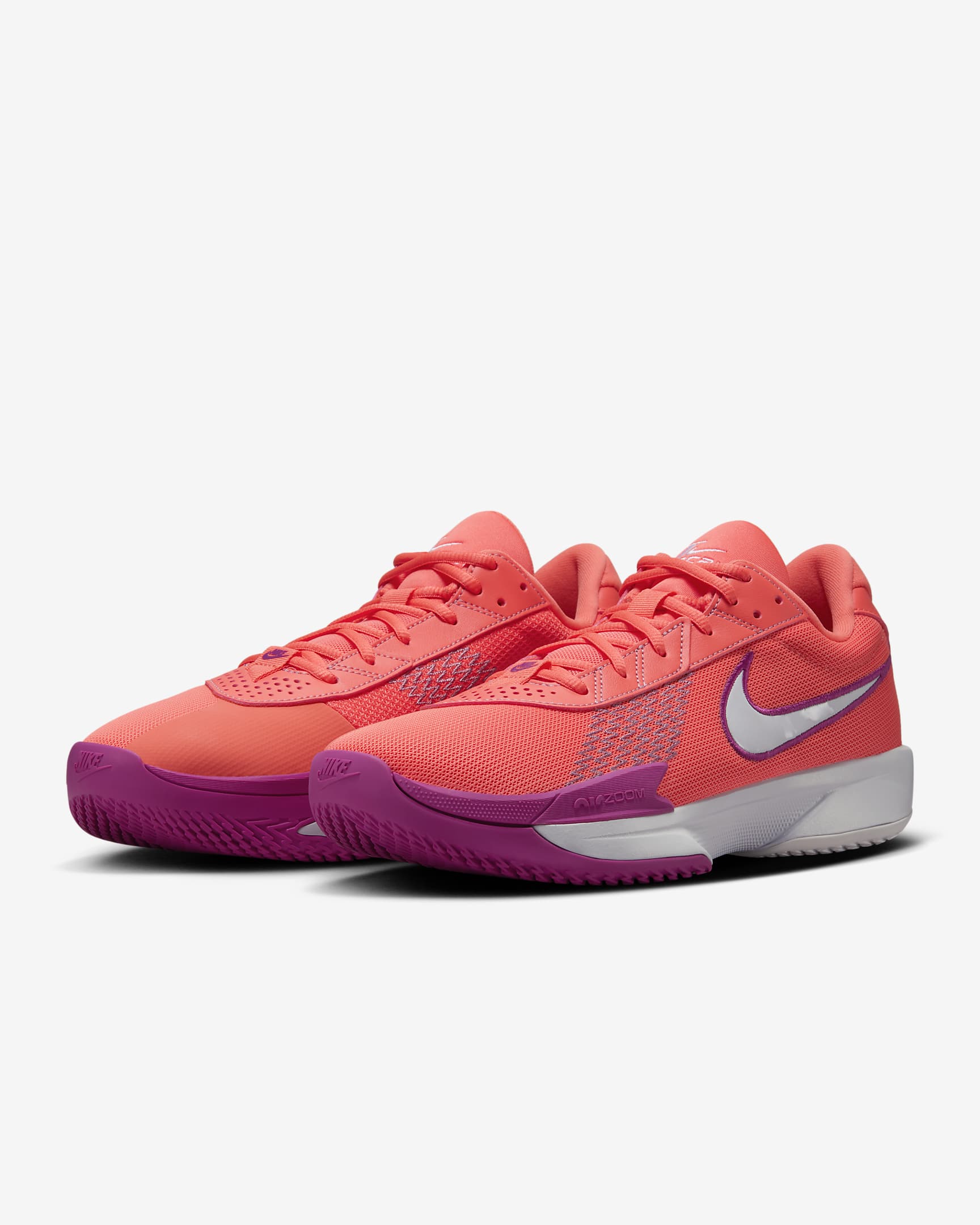 Nike G.T. Cut Academy Zapatillas de baloncesto - Light Wild Mango/Hot Fuchsia/Plum Dust/Blanco