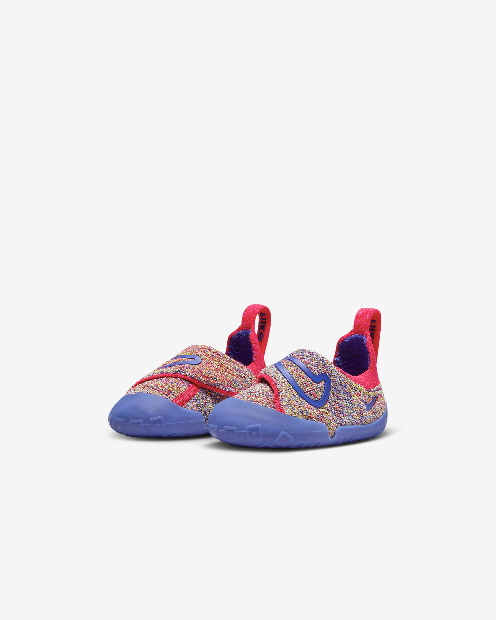 Nike Swoosh 1 Schuh für Babys und Kleinkinder - Sail/Siren Red/Vivid Sulfur/Game Royal
