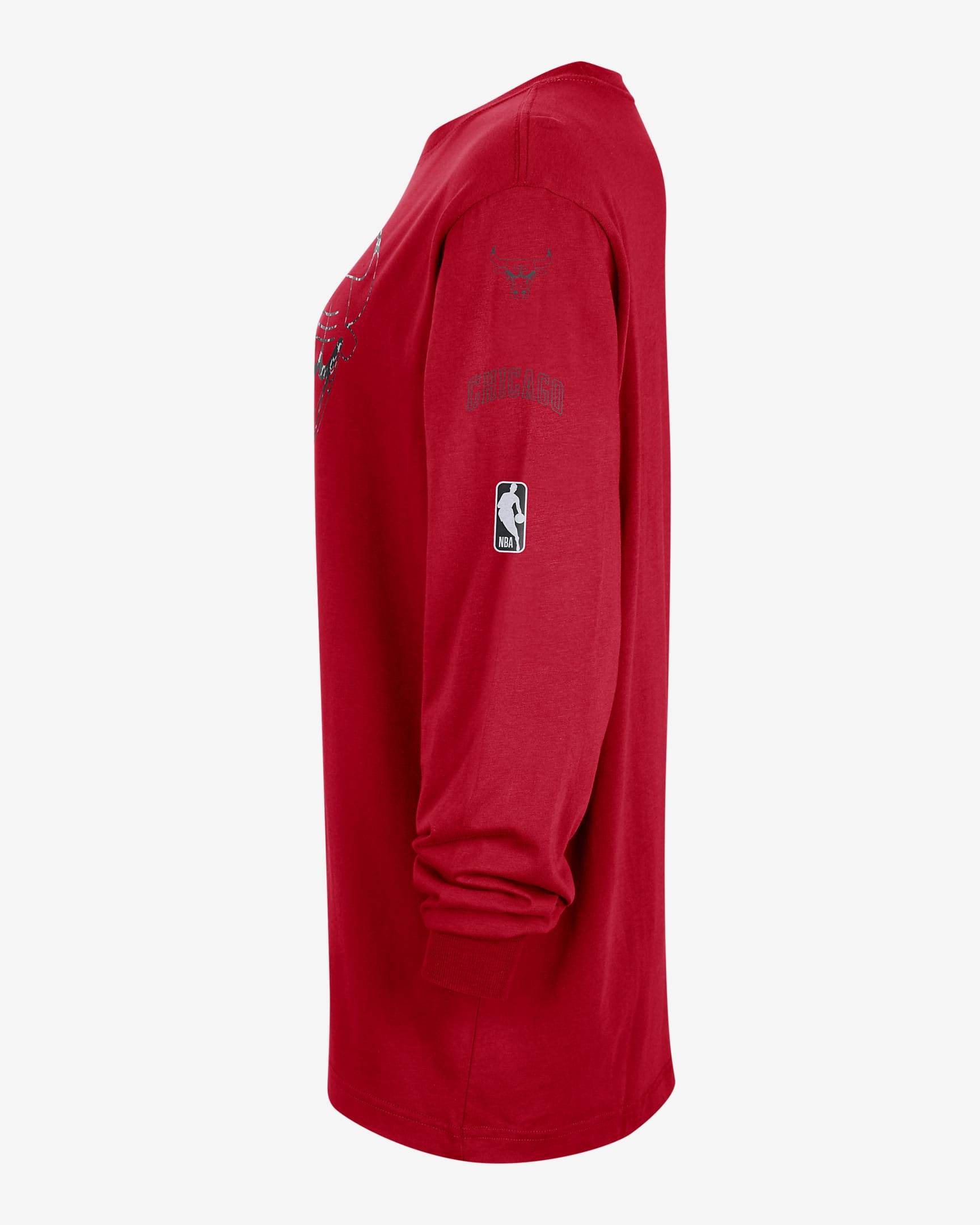 Chicago Bulls Essential Women's Nike NBA Long-Sleeve T-Shirt - University Red