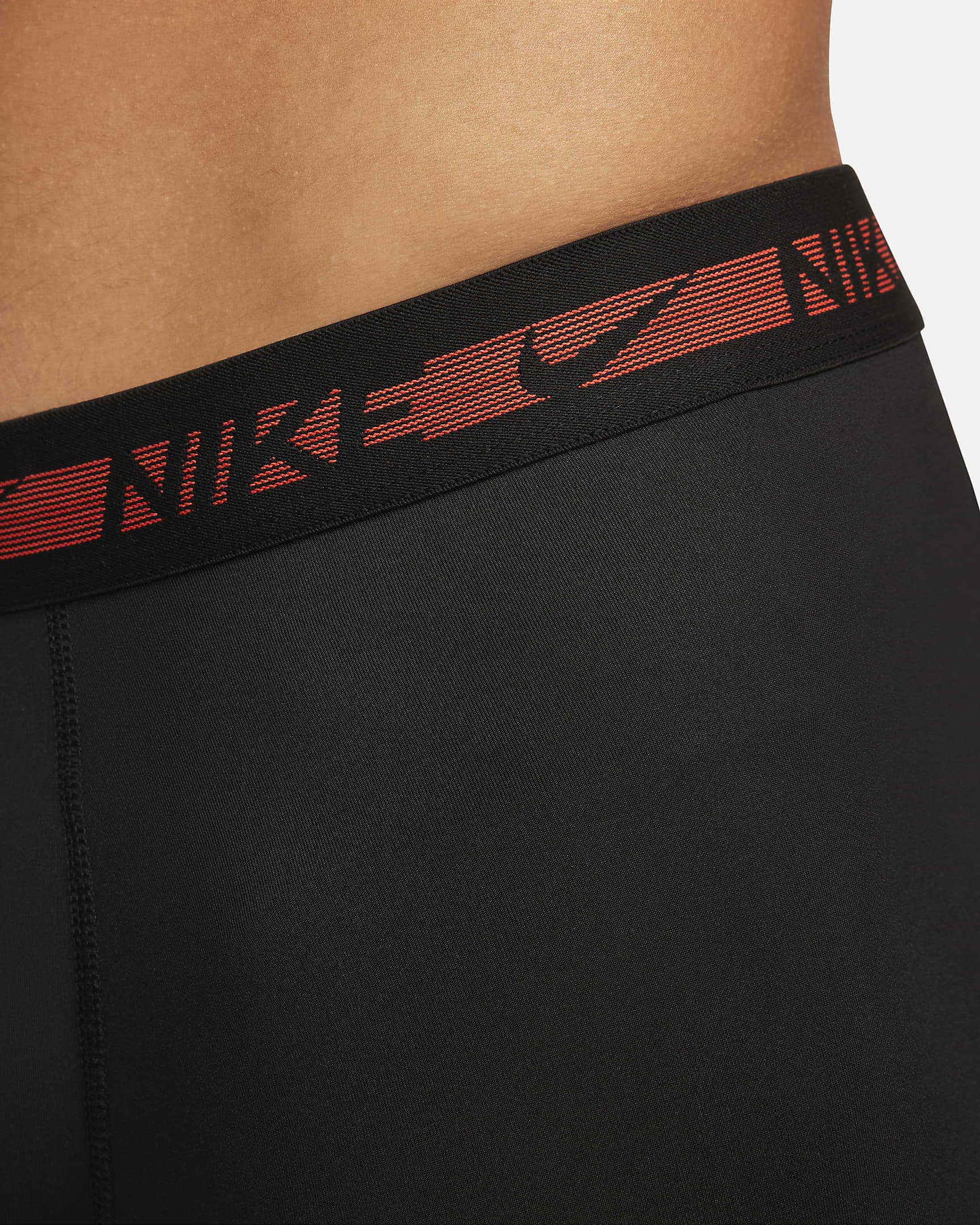 Nike Flex Micro Men's Boxer Briefs (3-Pack) - Multi-Color/Black/Red