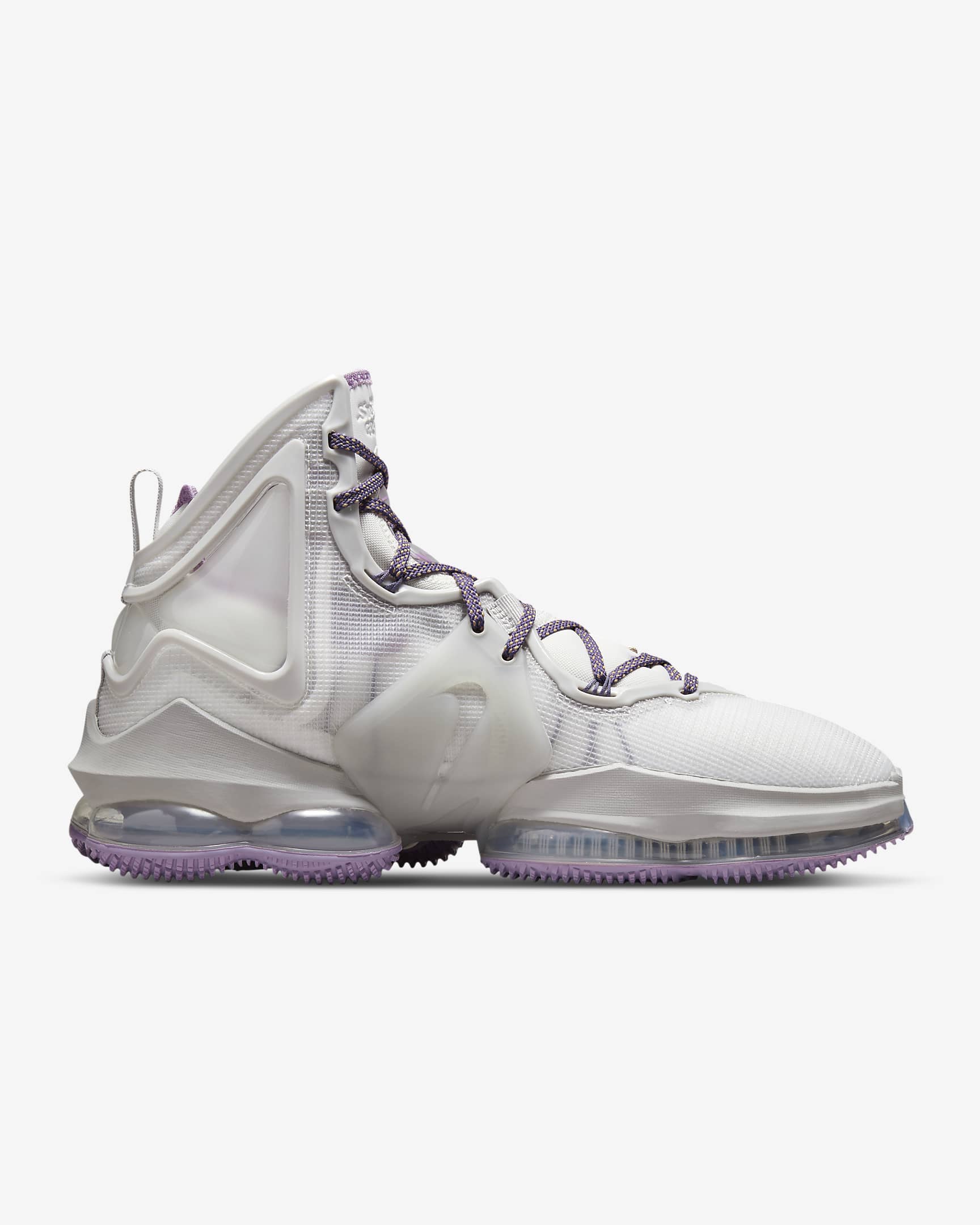 Chaussure de basket LeBron 19 - Phantom/Light Iron Ore/Amethyst Wave/Canyon Purple