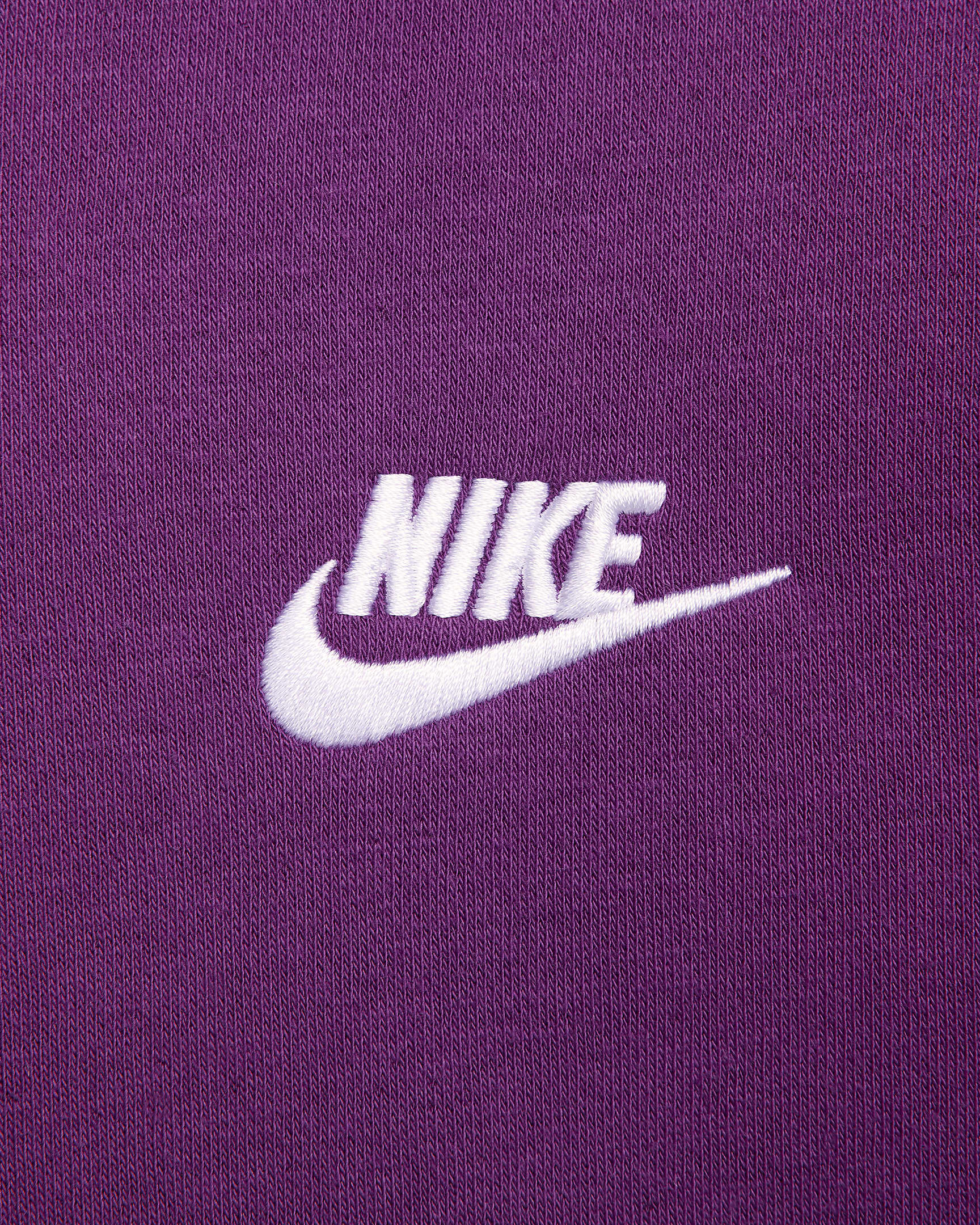 Nike Sportswear Club Fleece Kapüşonlu Sweatshirt - Viotech/Viotech/Beyaz