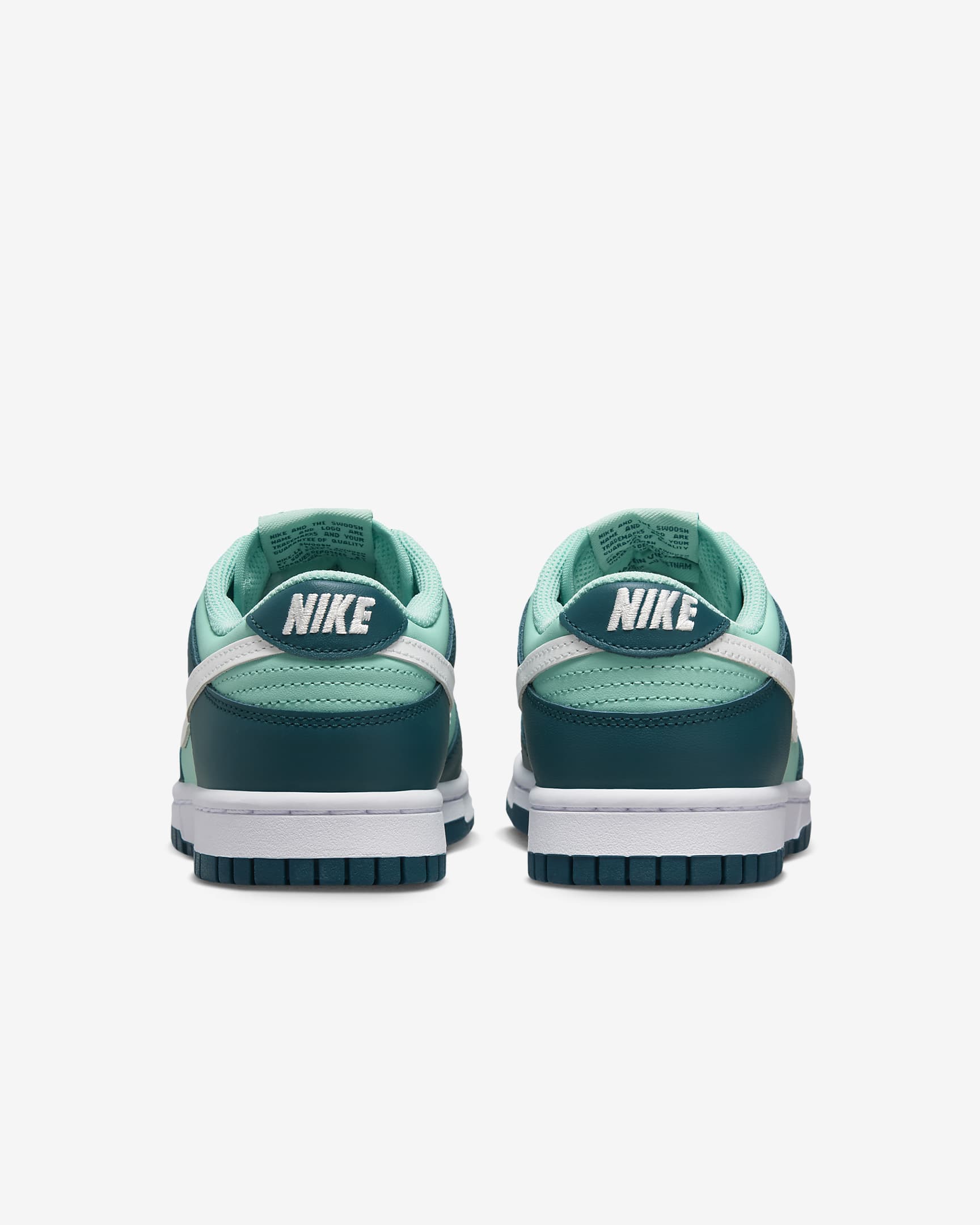 Nike Dunk Low Women's Shoes - Geode Teal/Emerald Rise/White