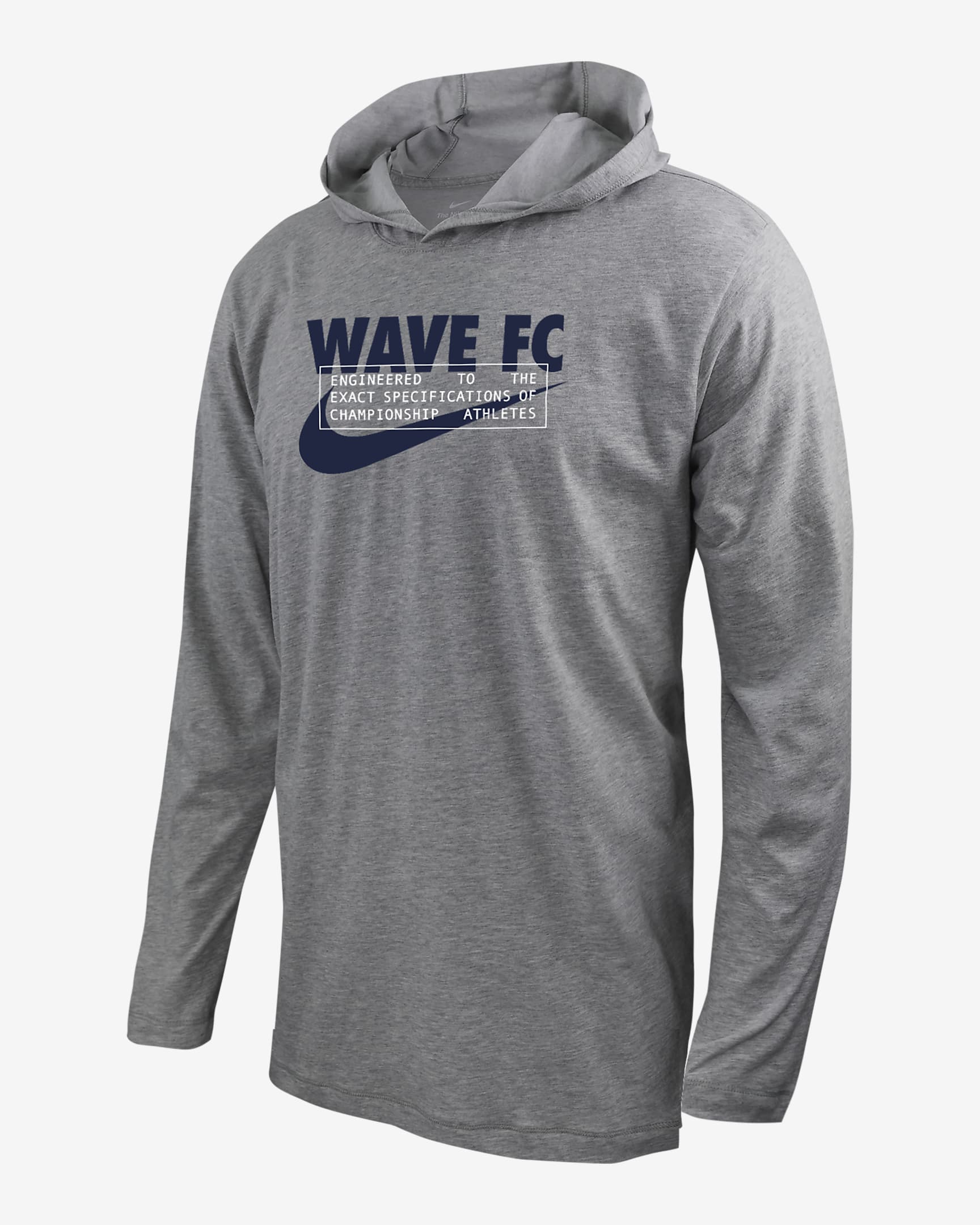 San Diego Wave Men's Nike Soccer Long-Sleeve Hooded T-Shirt. Nike.com