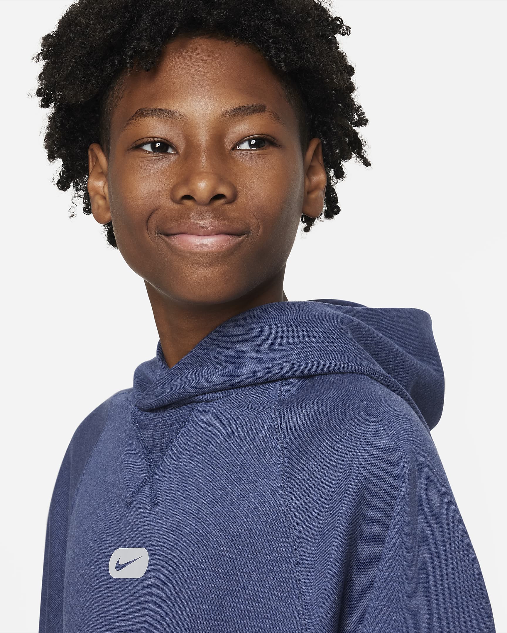 Nike DriFIT Athletics Older Kids' (Boys') Fleece Training Hoodie. Nike UK