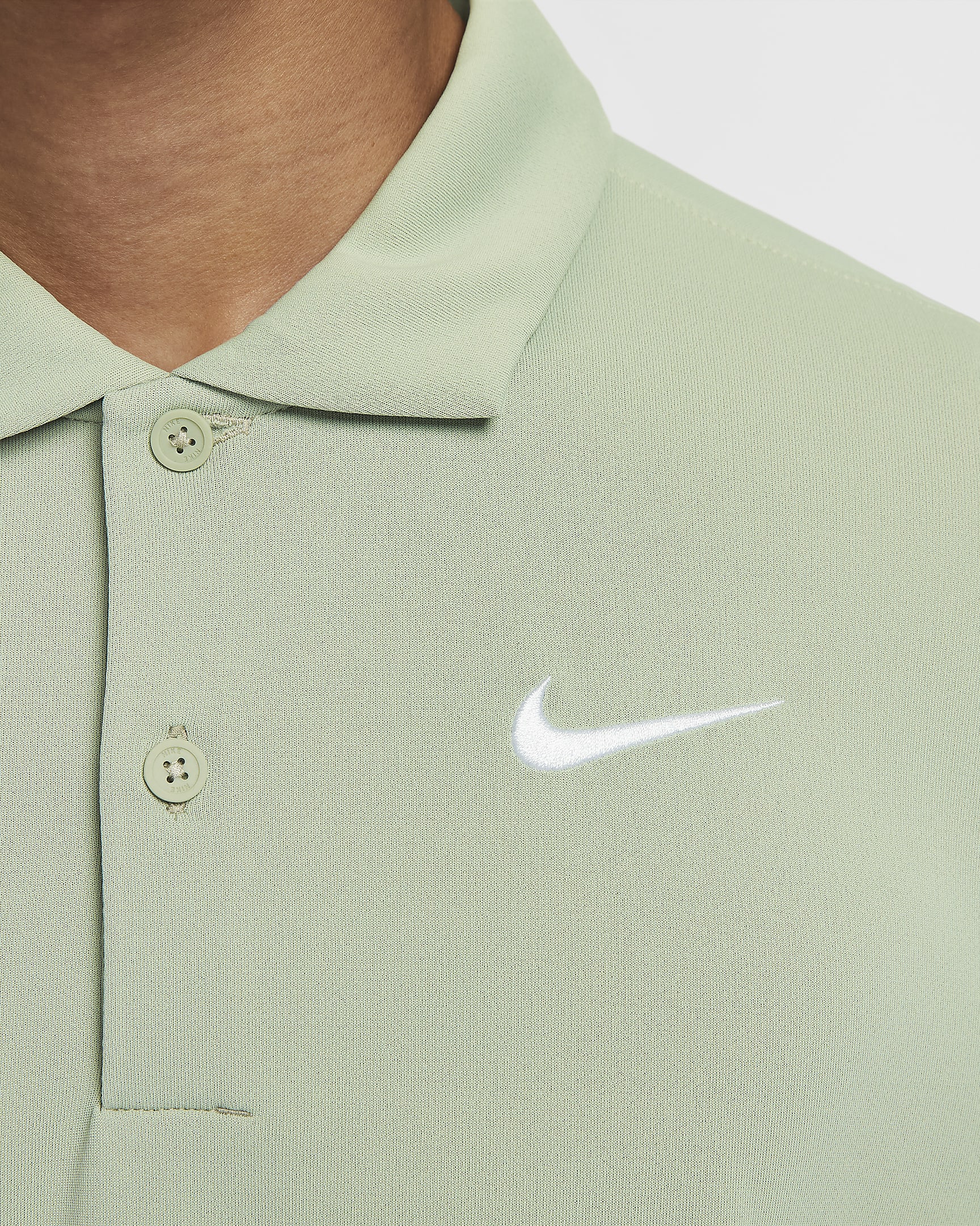 NikeCourt Dri-FIT Men's Tennis Polo - Jade Horizon/White