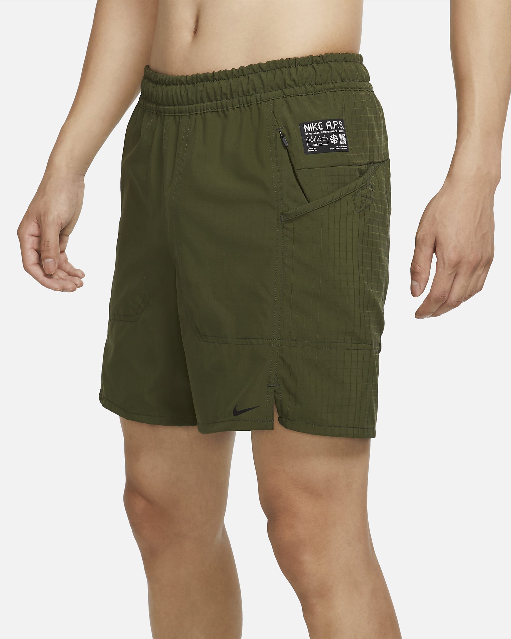 Nike Dri-FIT ADV A.P.S. Men's Fitness Shorts - Rough Green/Black