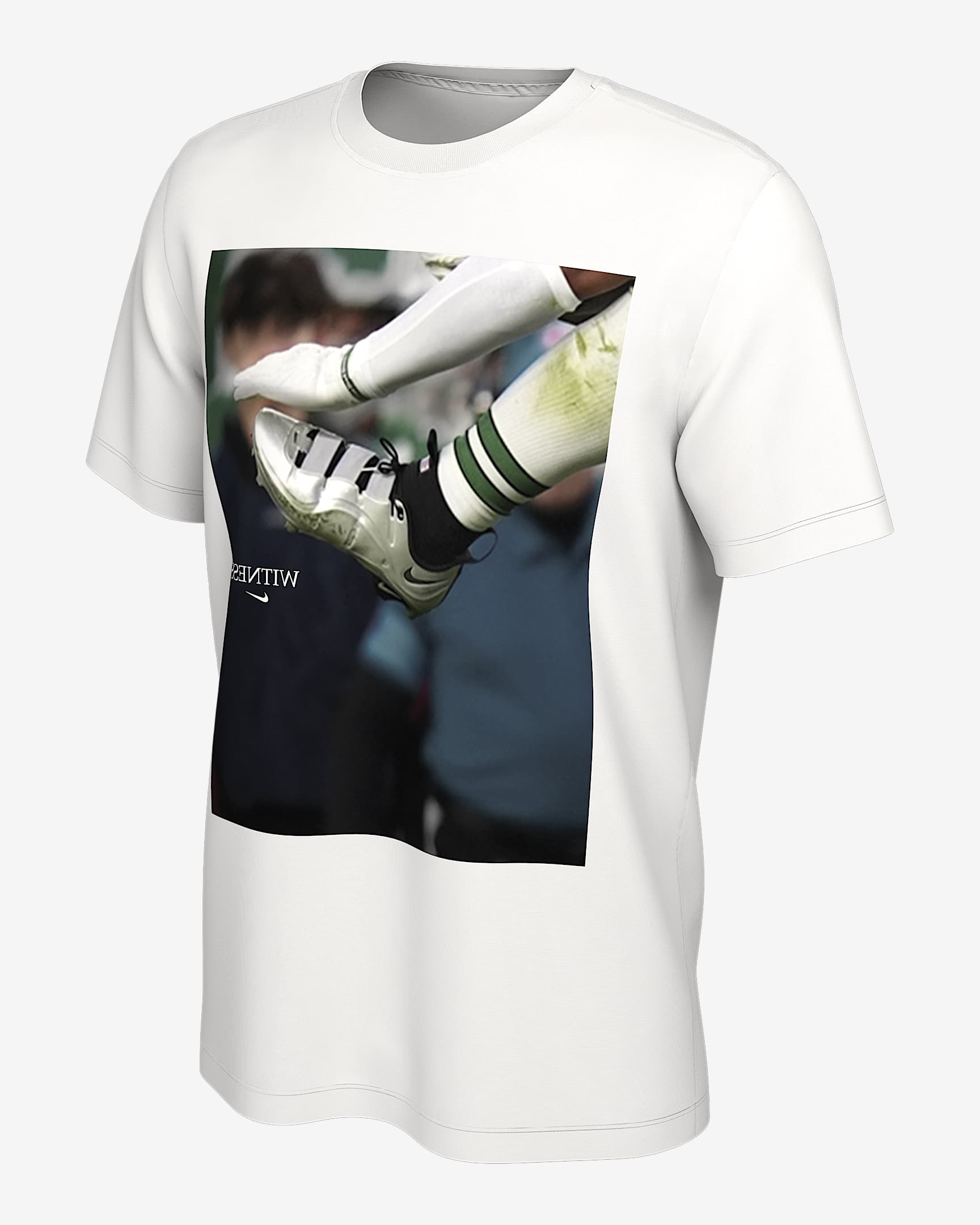Playera para hombre LeBron x Saquon Barkley - Blanco