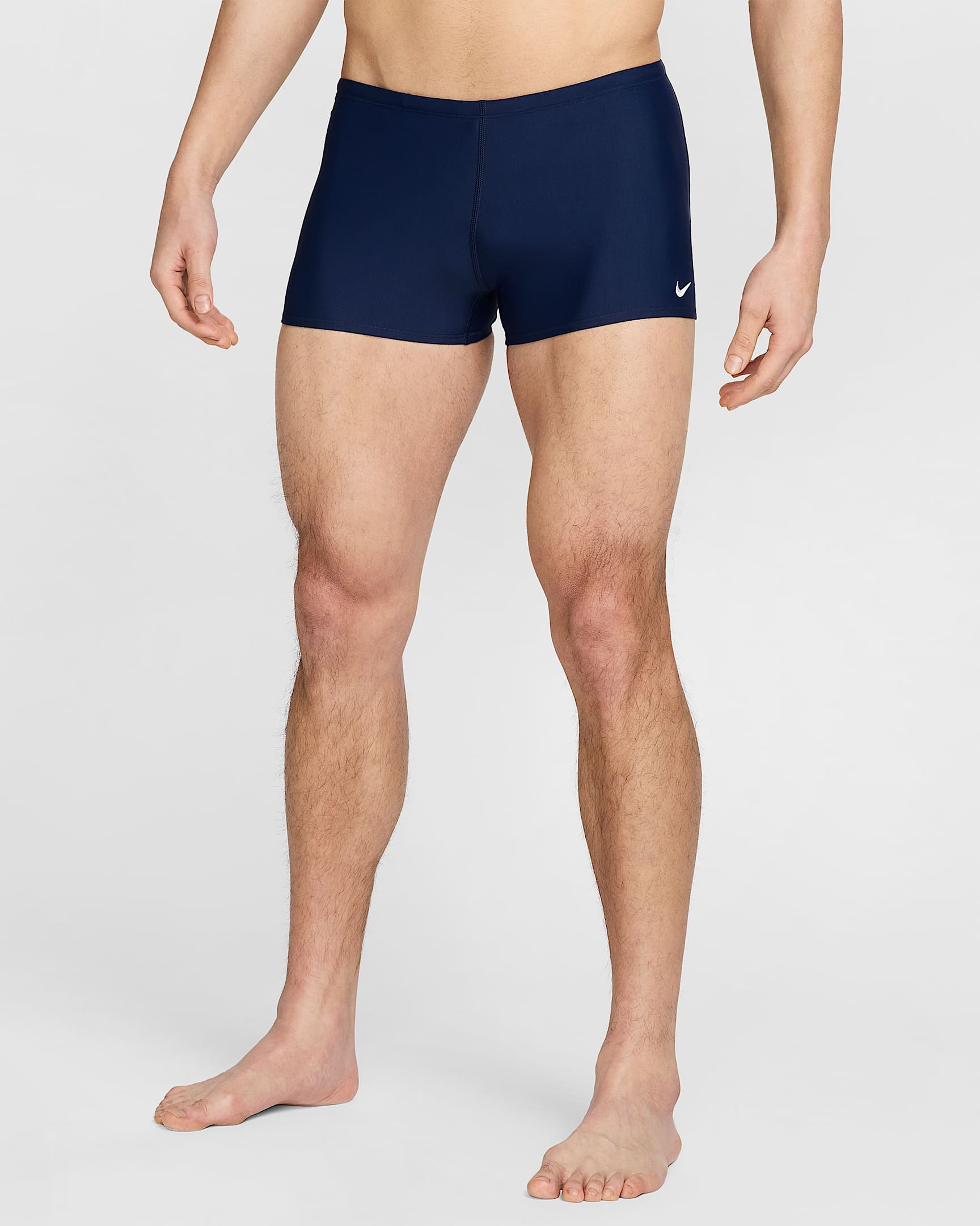 Nike Swim Solid Men's Square-Leg Jammer - Midnight Navy/White