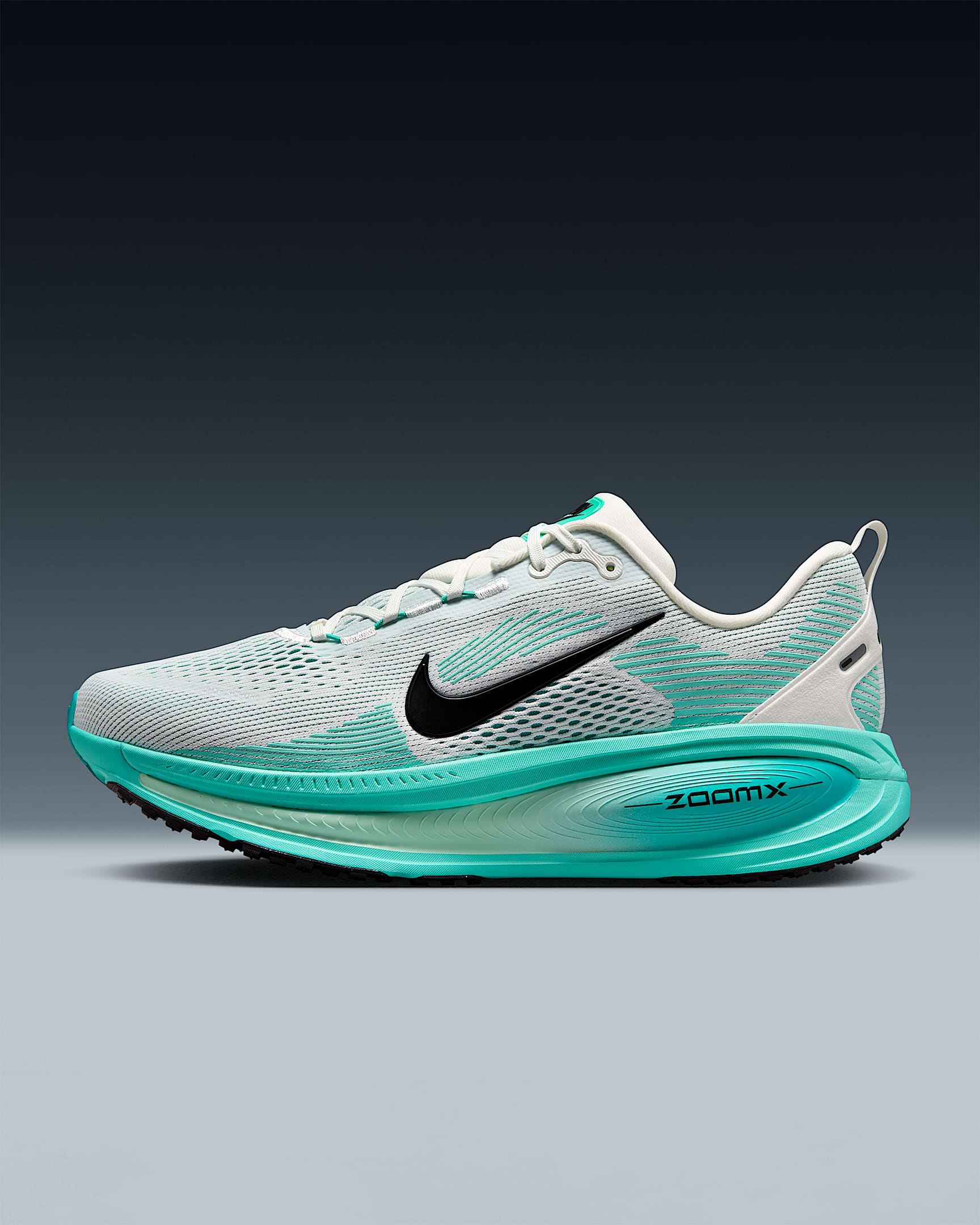 Nike Vomero 18 Men's Road Running Shoes - Summit White/Dusty Cactus/Geode Teal/Black