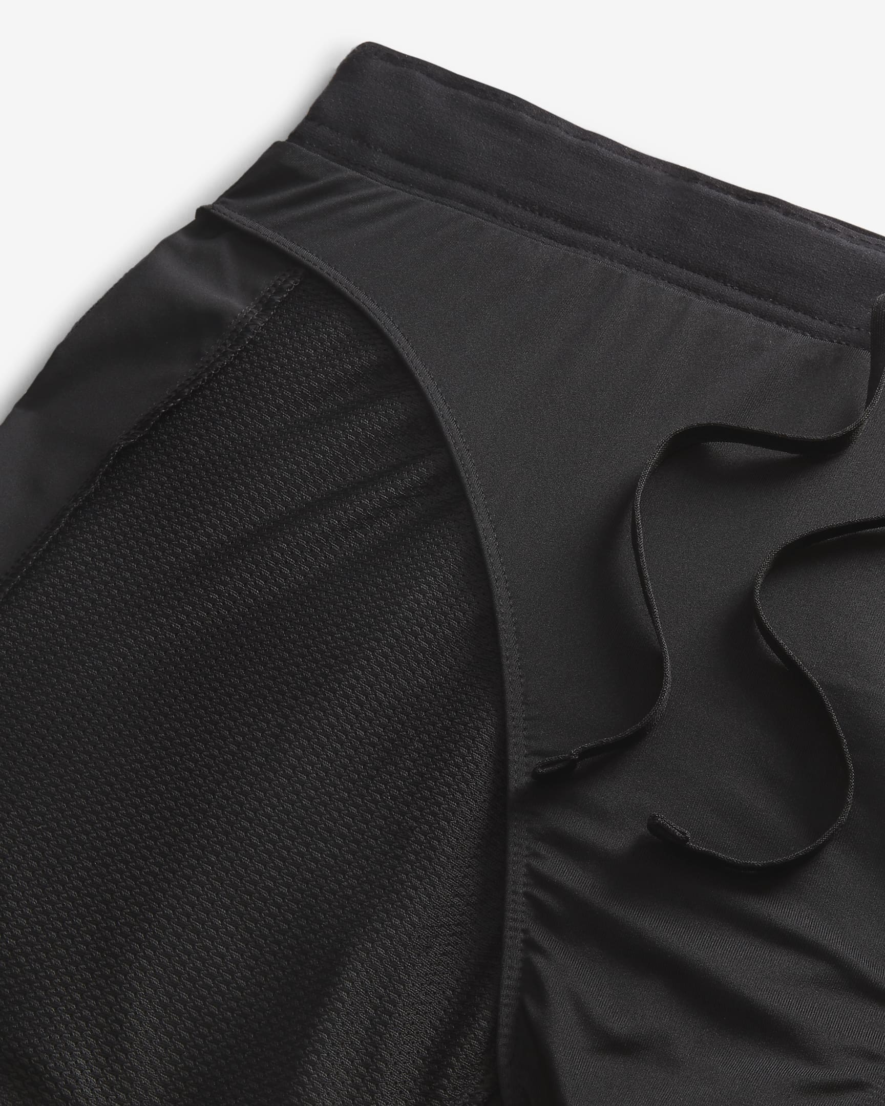 Short de running avec sous-short intégré 18 cm Dri-FIT Nike Challenger pour homme - Noir/Noir/Noir