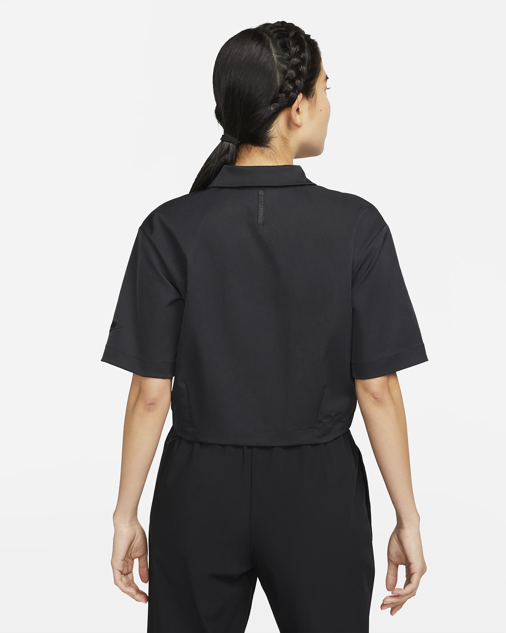 เสื้อโปโลแบบทอผู้หญิง Nike Sportswear DriFIT Tech Pack Nike TH