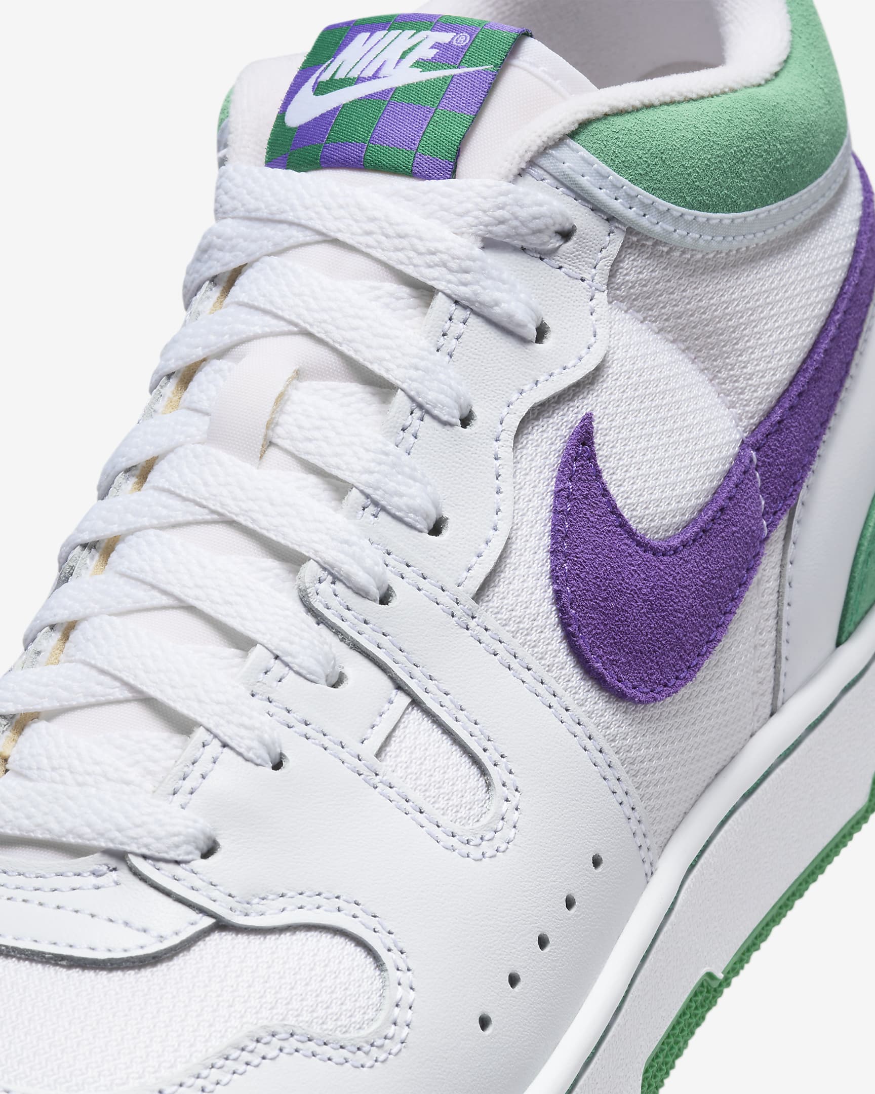 รองเท้าผู้ชาย Nike Attack - ขาว/Court Green/Hyper Grape