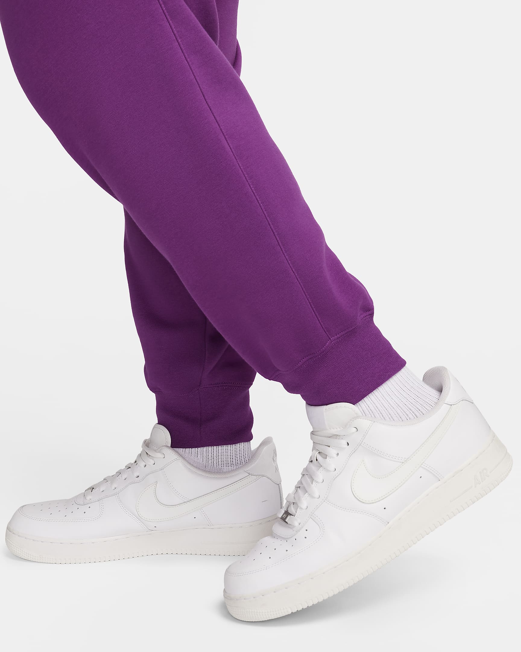 Joggers Nike Sportswear Club Fleece - Violeta viotech/Violeta viotech/Blanco