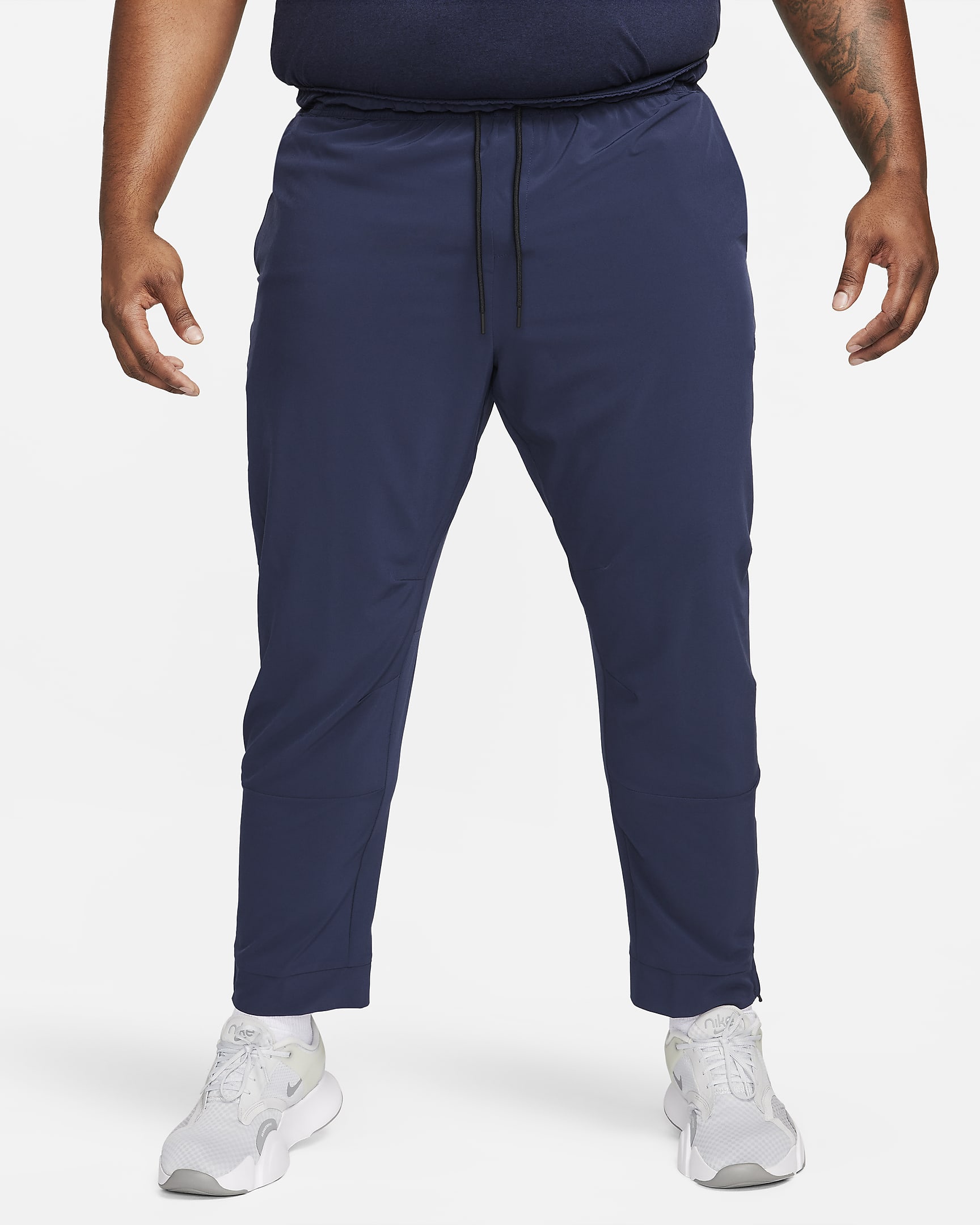 Nike Unlimited Men's Dri-FIT Zippered Cuff Versatile Pants - Obsidian/Black/Obsidian