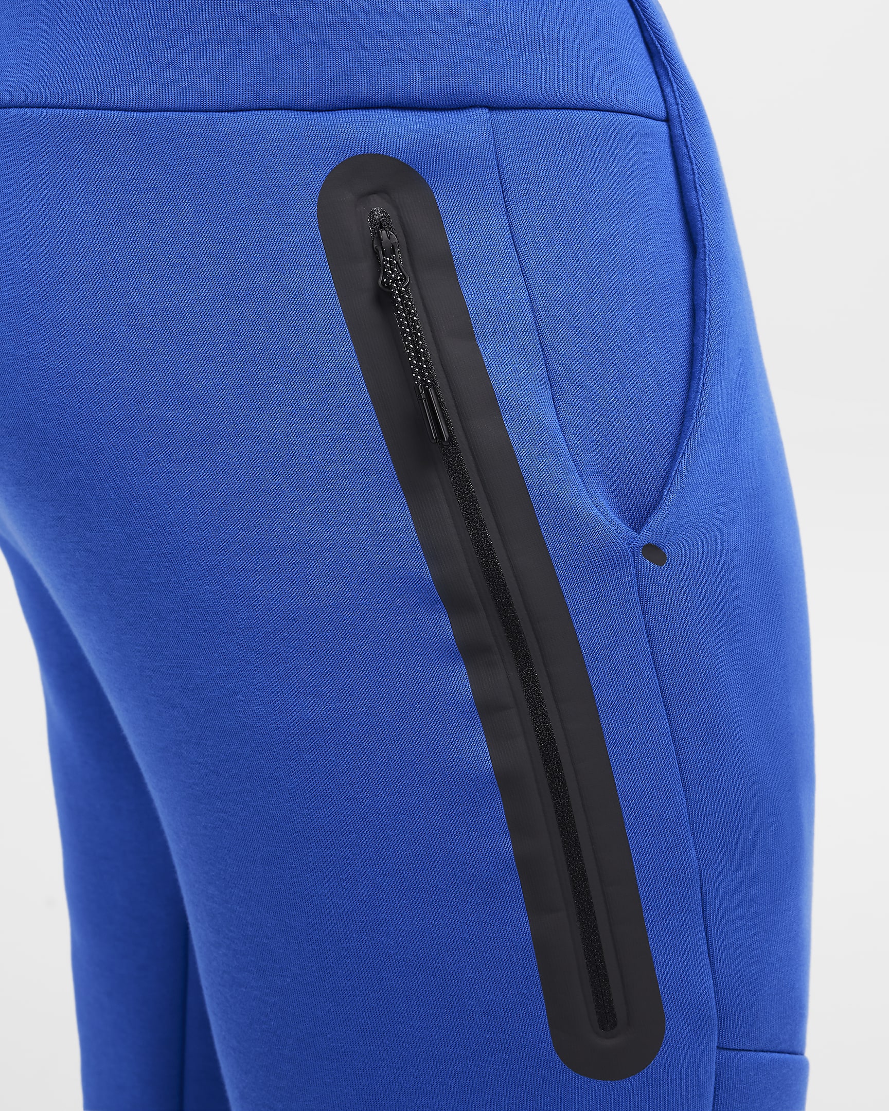 mens nike tech fleece joggers blue