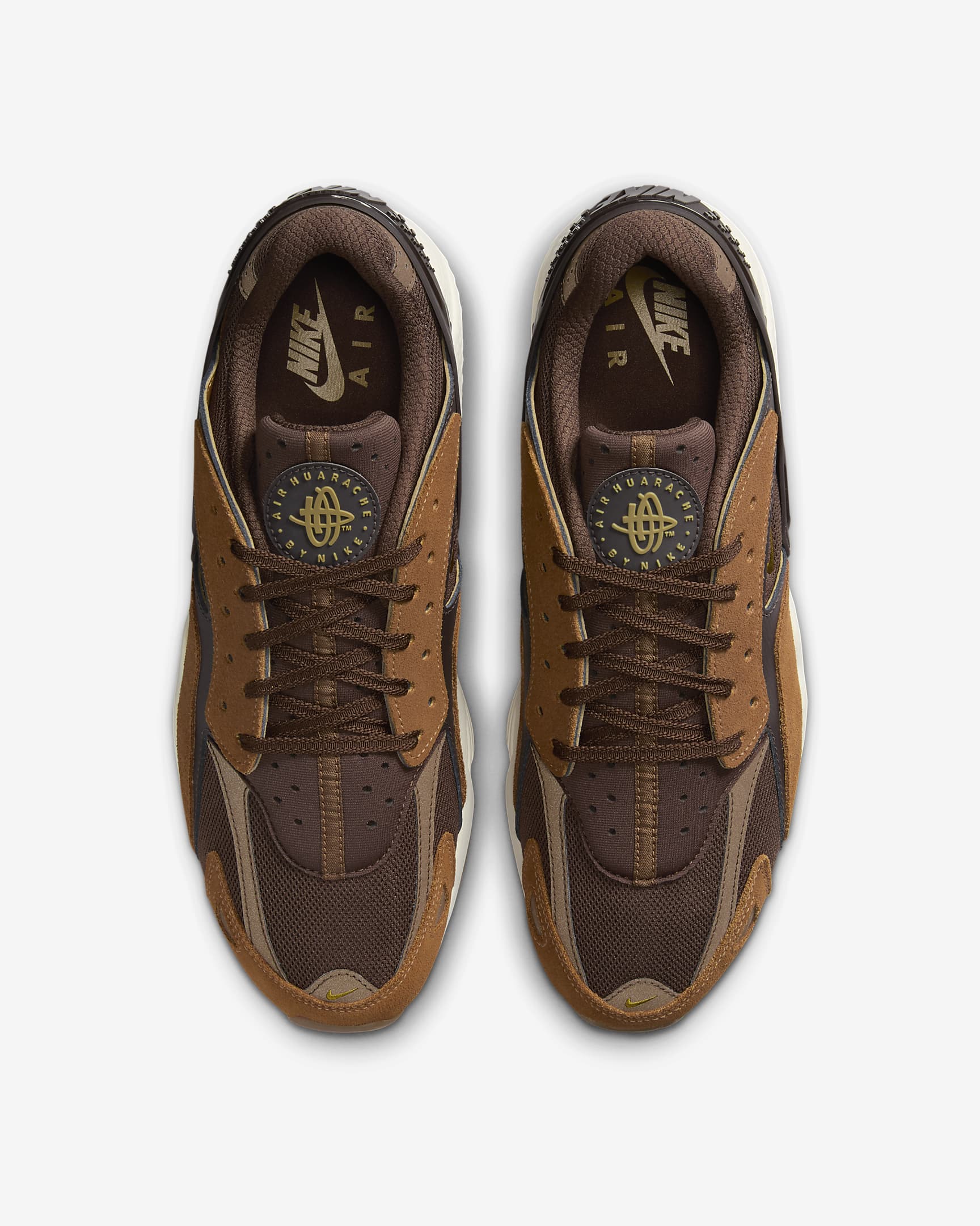 Nike Air Huarache Runner Men's Shoes - Cacao Wow/Light British Tan/Velvet Brown/Bronzine