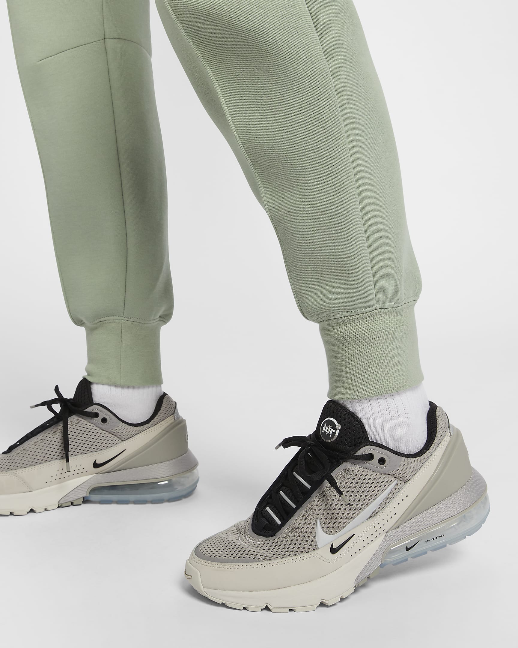 Nike Sportswear Tech Fleece Women's Mid-Rise Joggers - Jade Horizon/Black