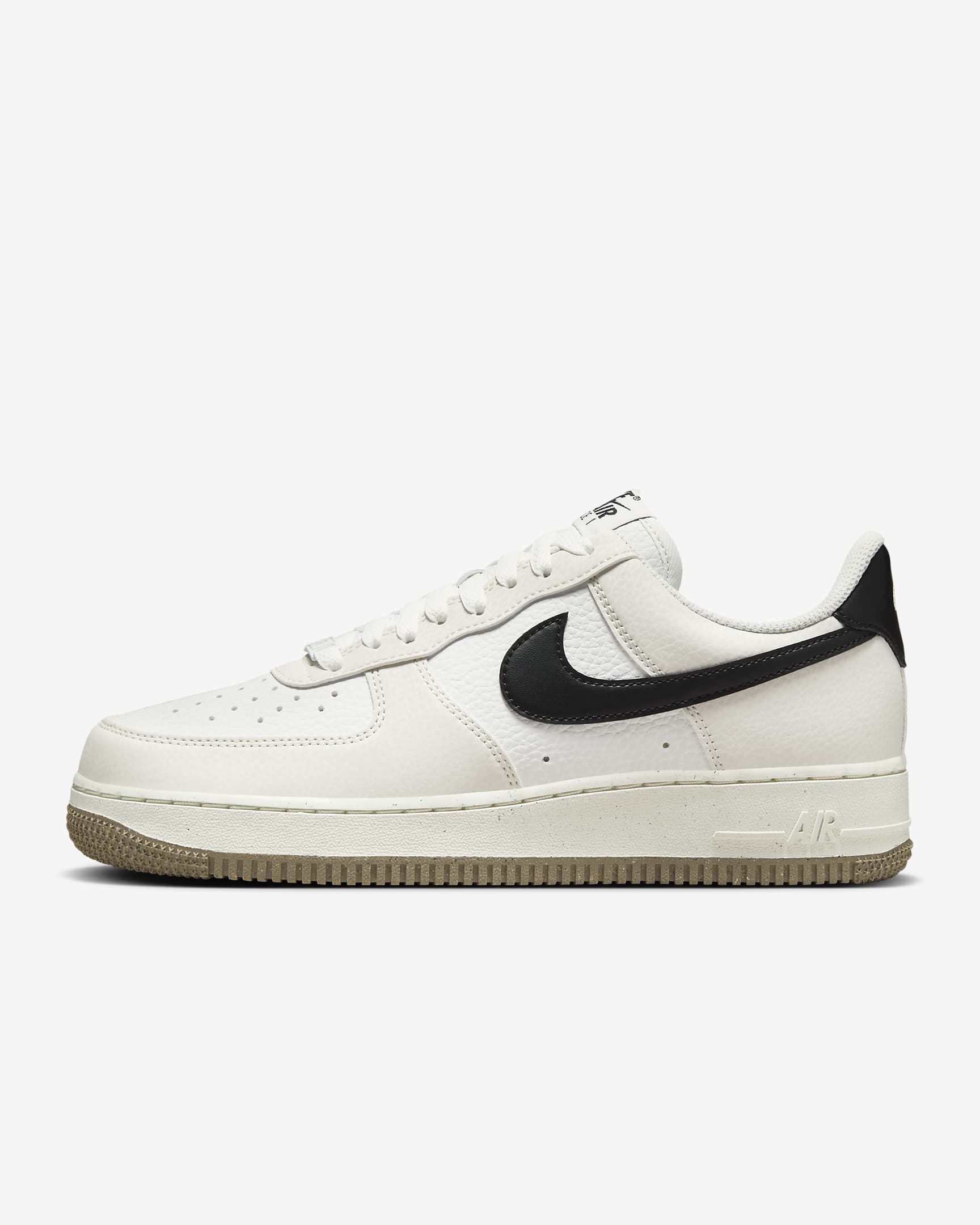 Skor Nike Air Force 1 '07 Next Nature för kvinnor - Summit White/Khaki/Phantom/Svart