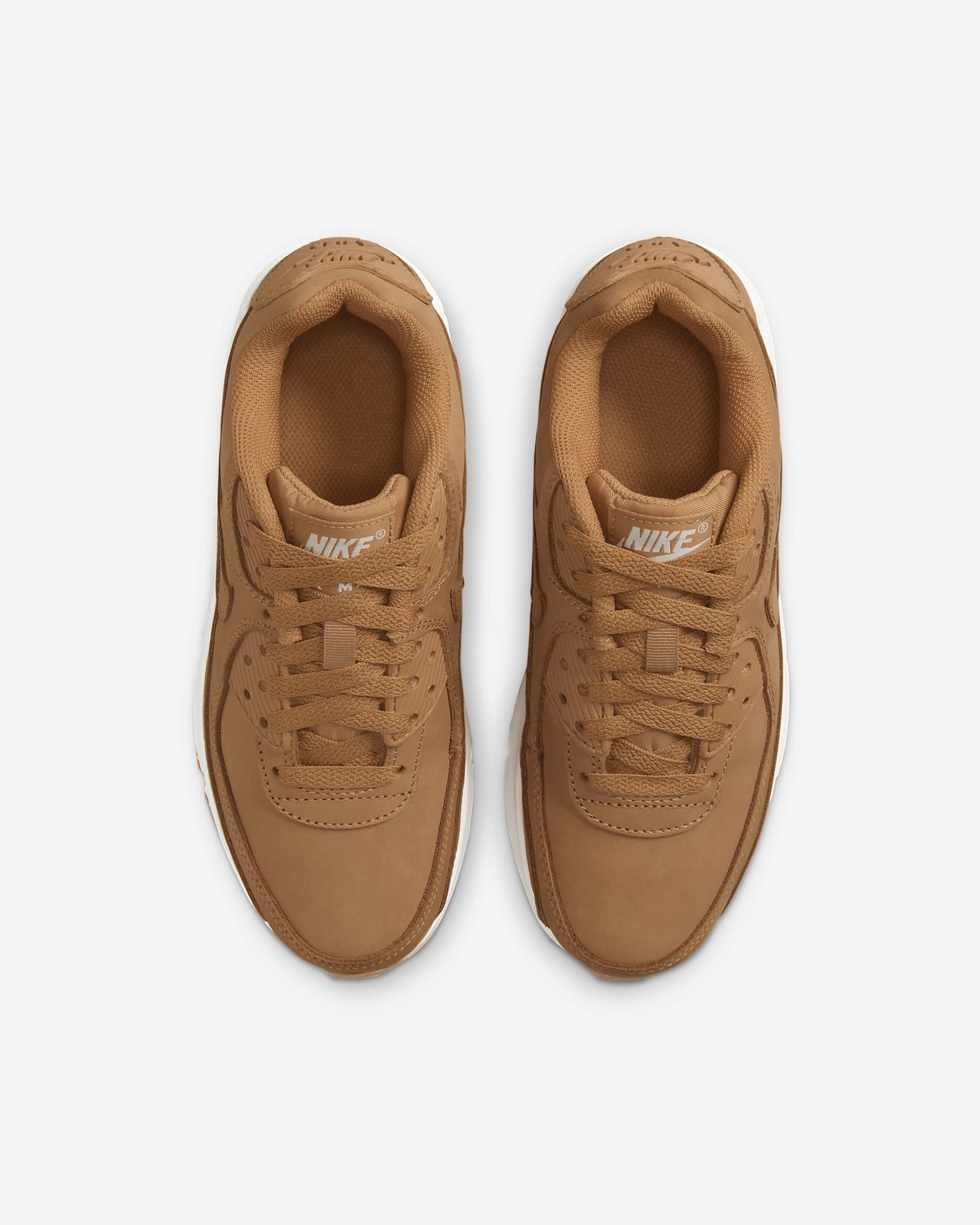 Nike Air Max 90 Older Kids' Shoe - Flax/Sail/Flax