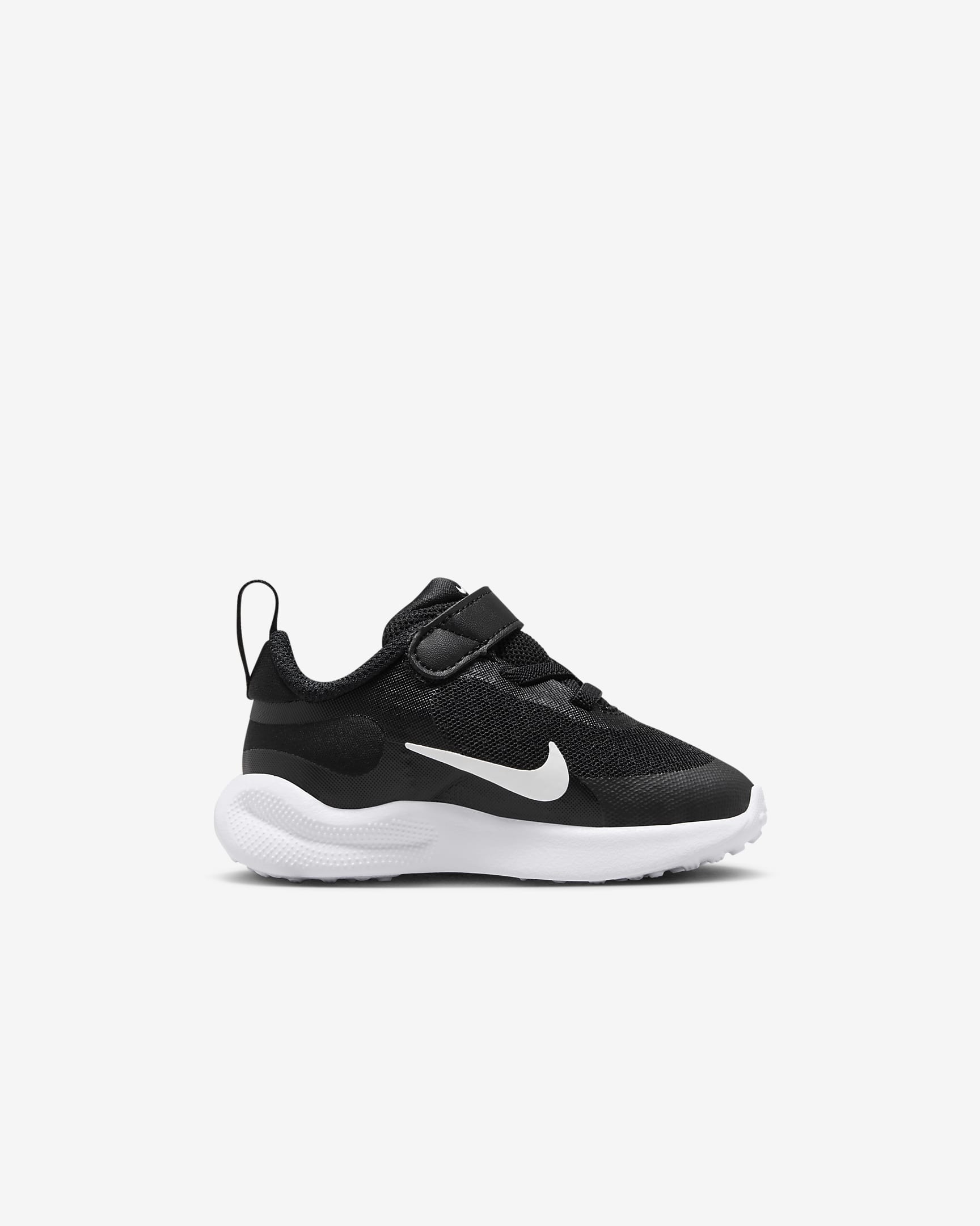 Nike Revolution 7 Baby/Toddler Shoes - Black/White/White