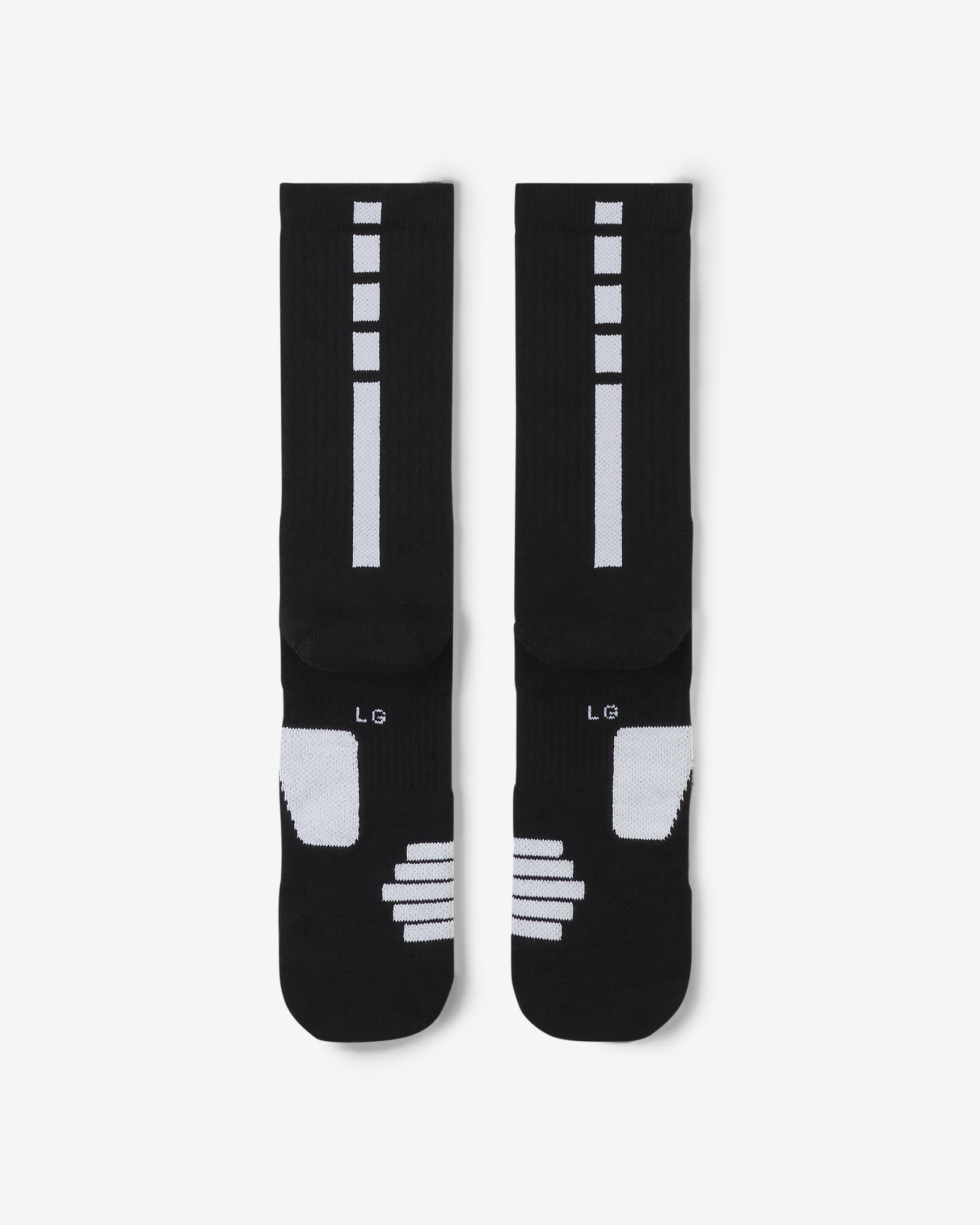 Chaussettes de basket Nike Elite Crew - Noir/Blanc/Blanc