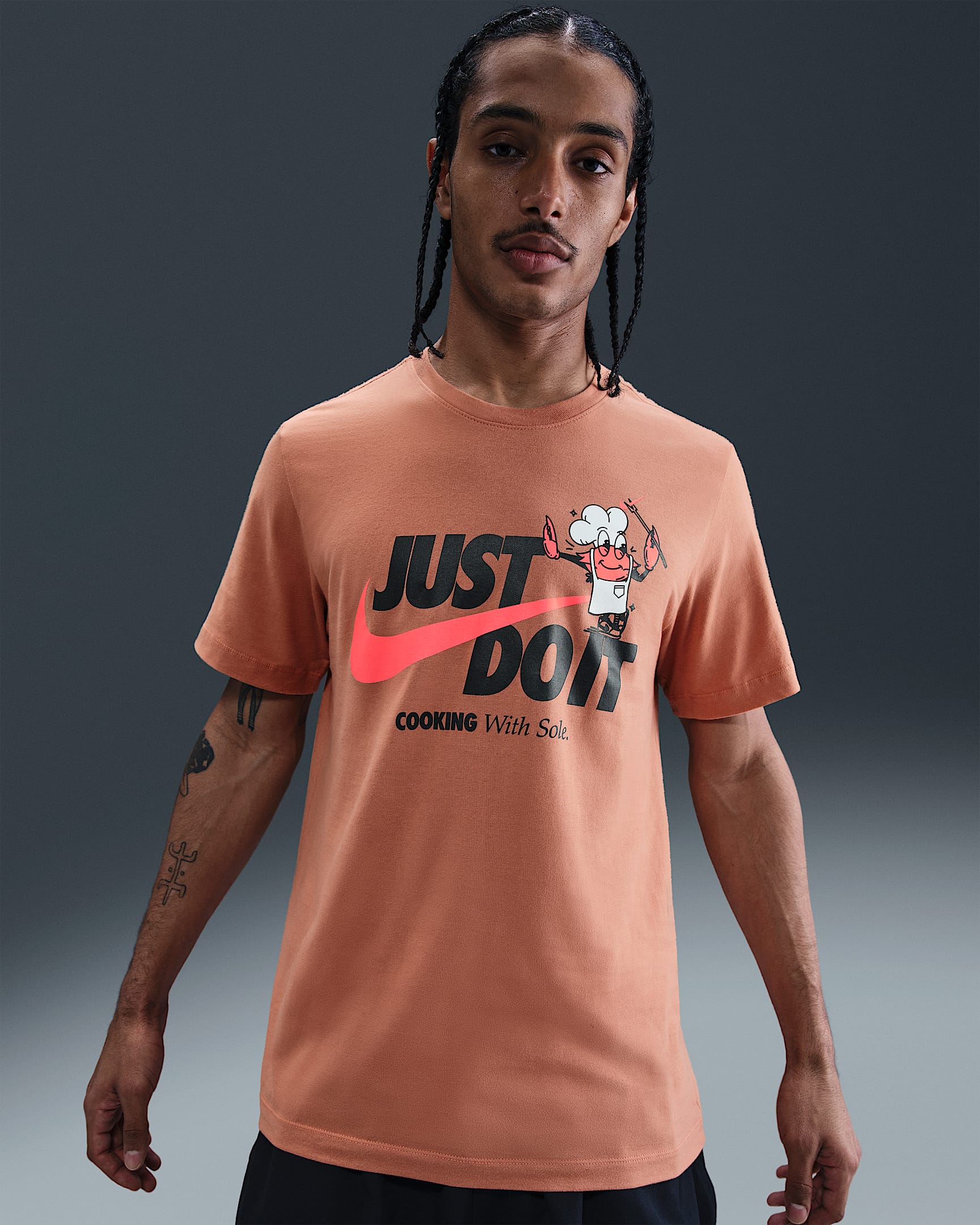 Playera para hombre Nike Sportswear - Rosa tierra
