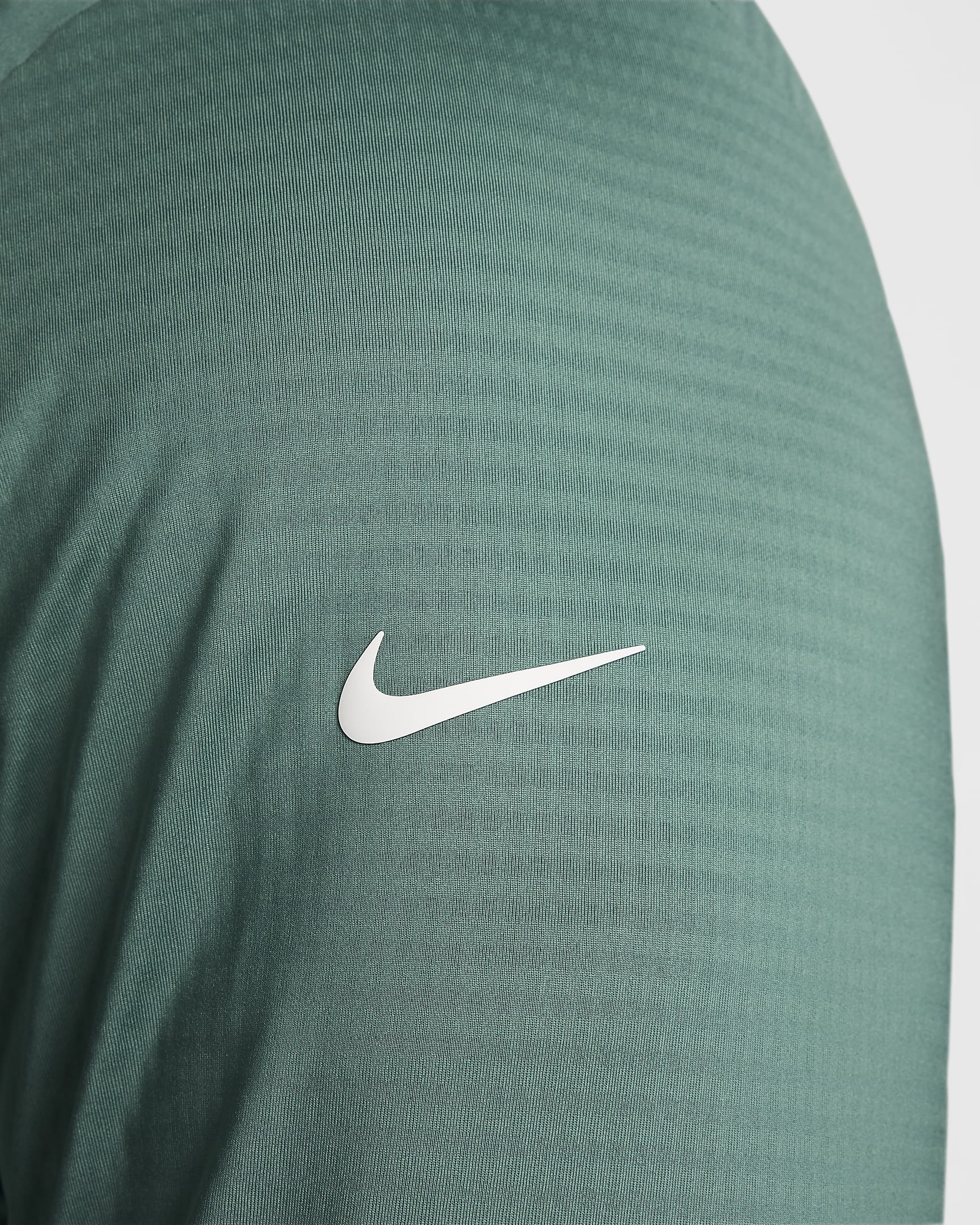 Nike Victory Dri-FIT rövid cipzáras, férfi golffelső - Bicoastal/Fehér