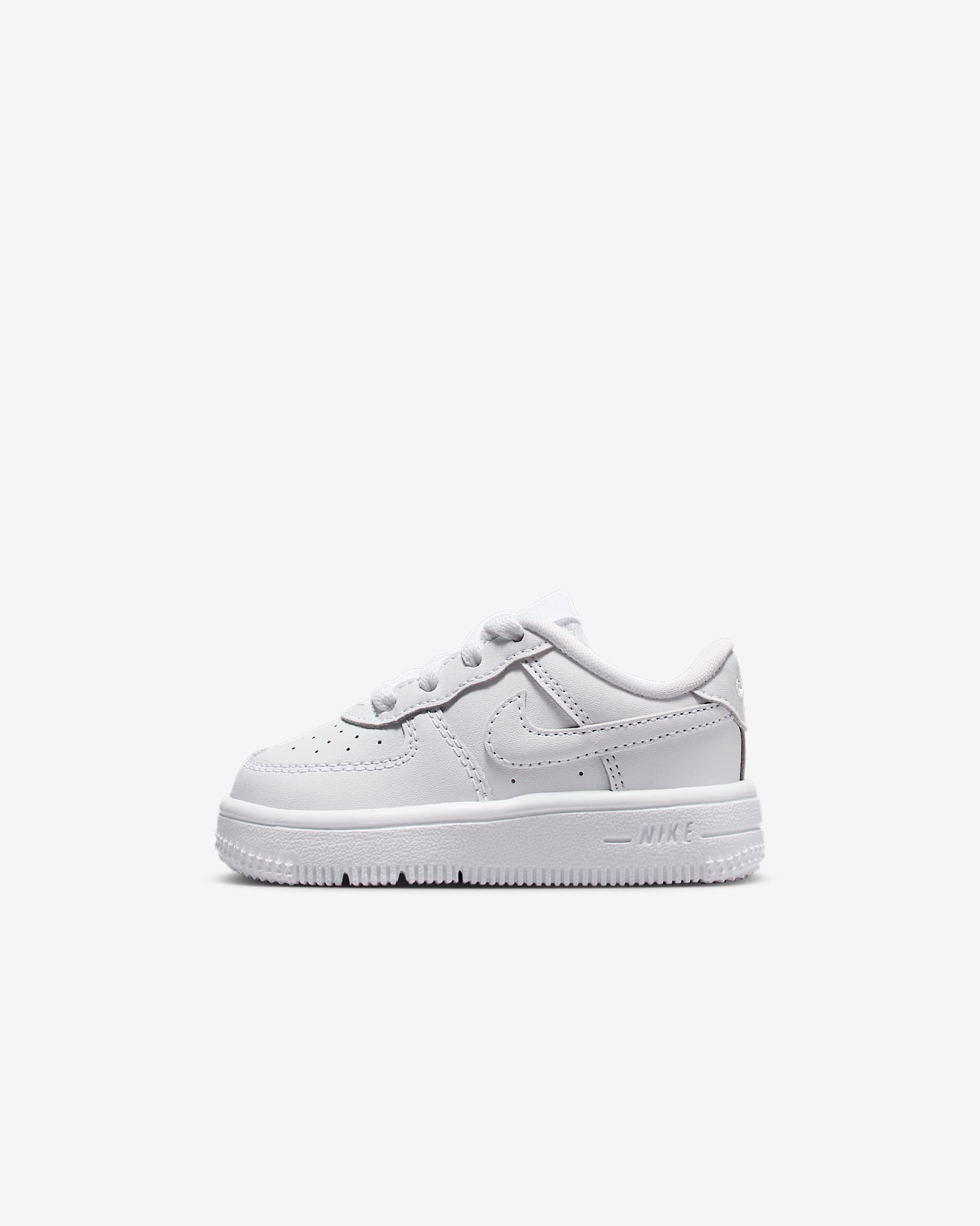 Tenis para bebé e infantil Nike Force 1 Low - Blanco/Blanco/Blanco/Blanco