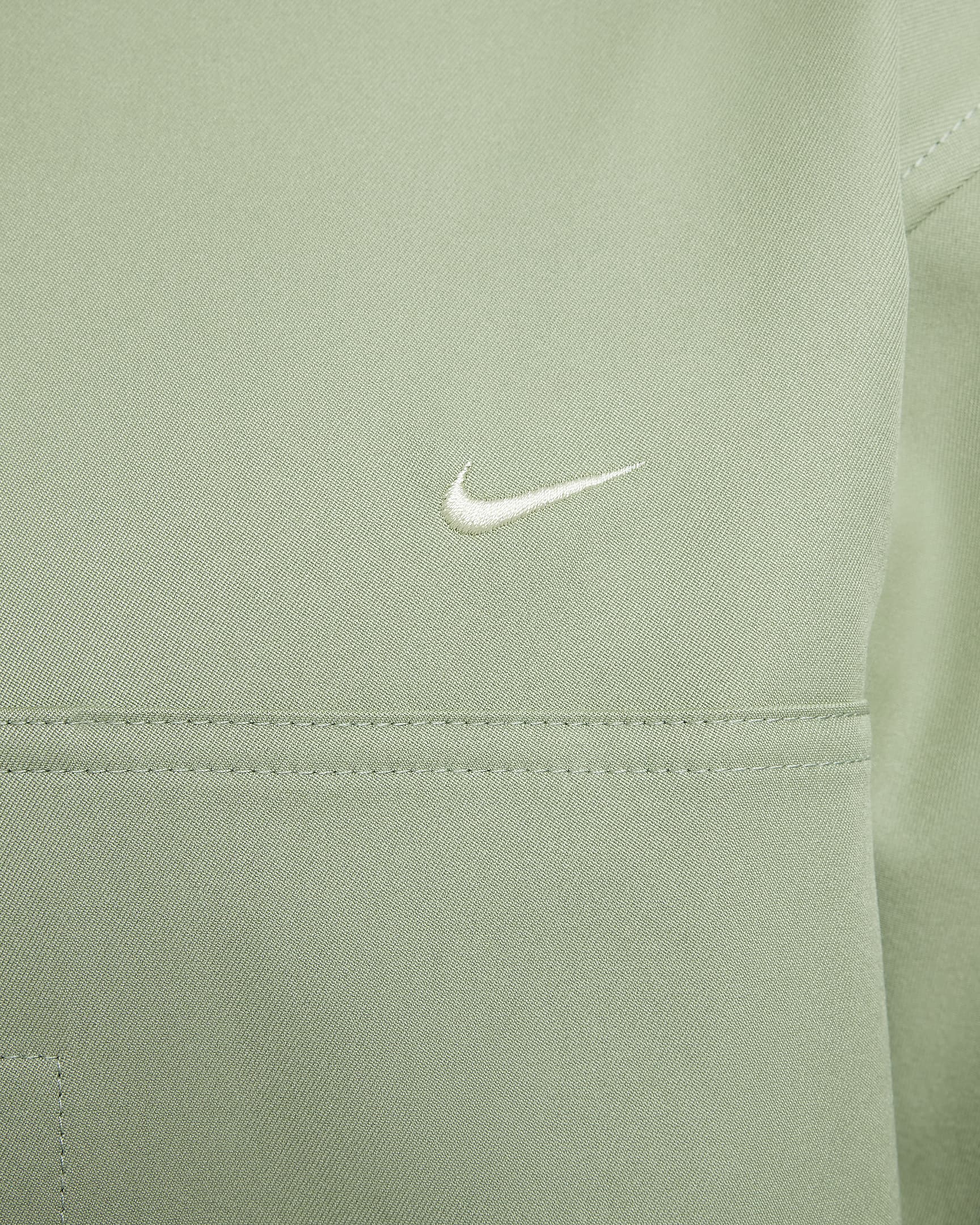 Nike Sportswear Metro Ground Older Kids' Top - Oil Green/Olive Aura