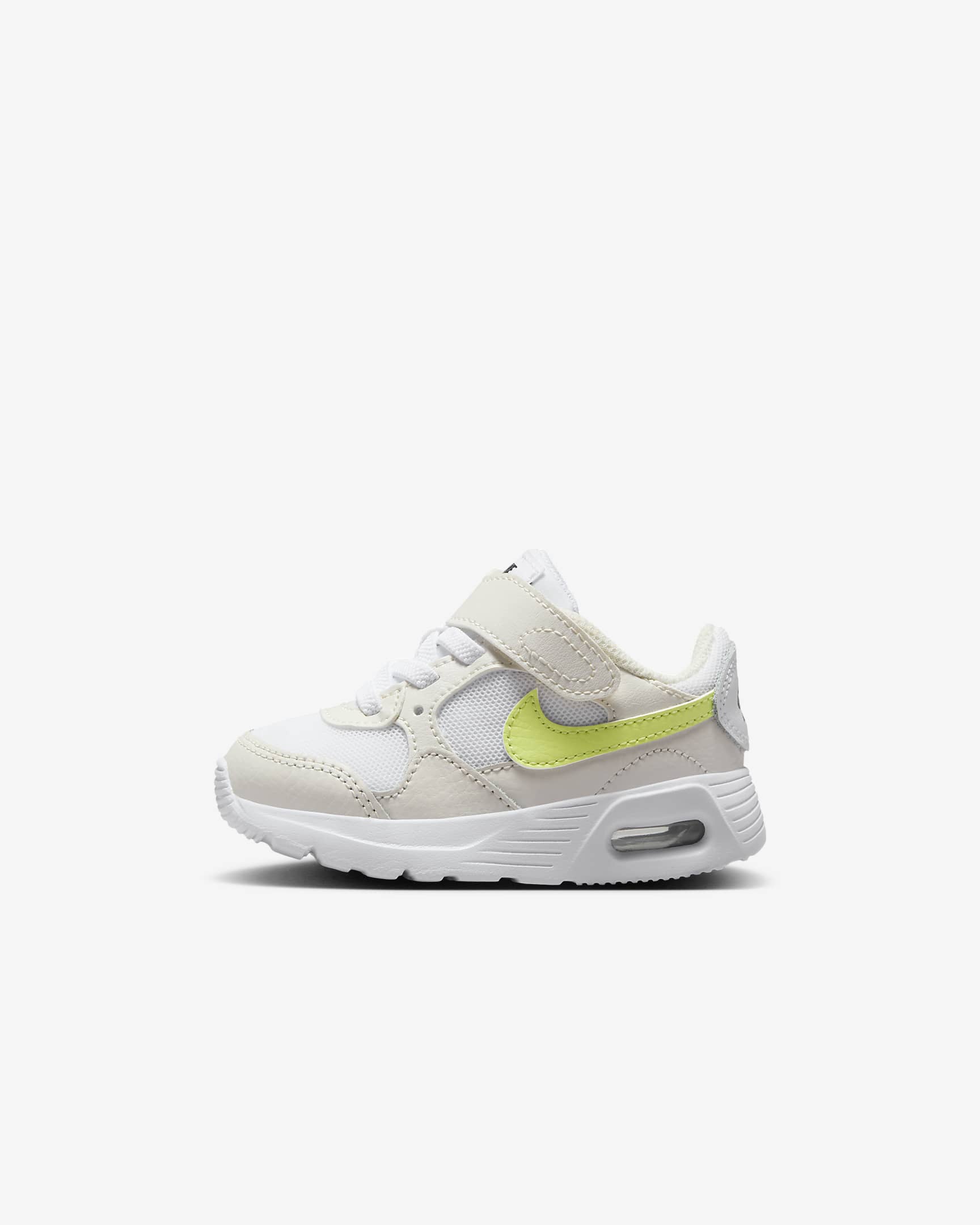 Tenis para bebé e infantil Nike Air Max SC - Blanco/Fantasma/Negro/Cíber