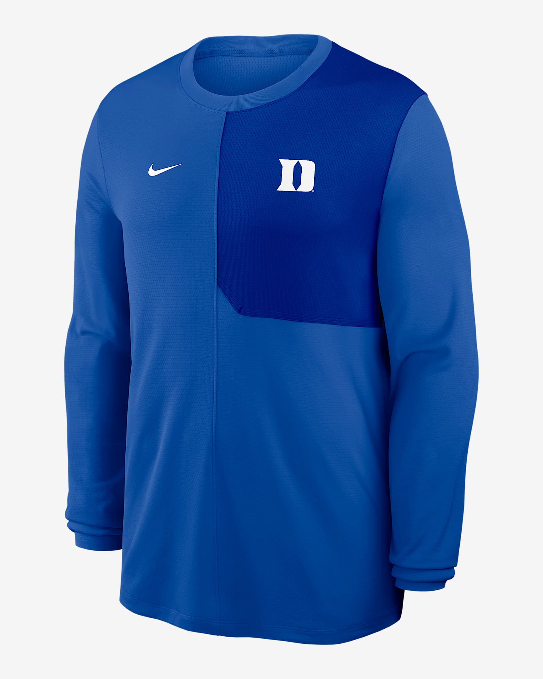 Duke Sideline Coach Men's Nike Dri-FIT College Long-Sleeve Top - Royal