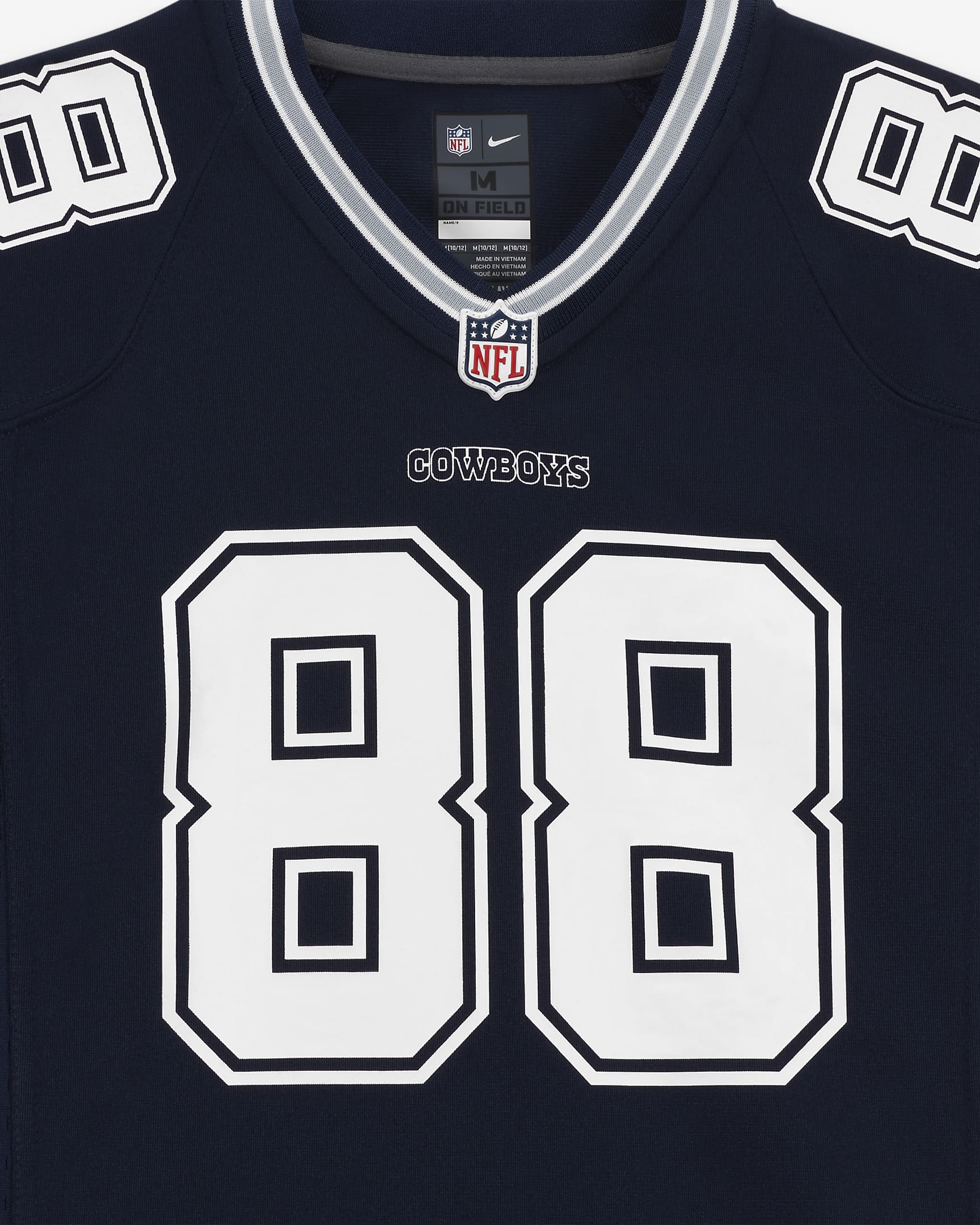 NFL Dallas Cowboys (CeeDee Lamb) Older Kids' Game American Football Jersey - College Navy/Blue