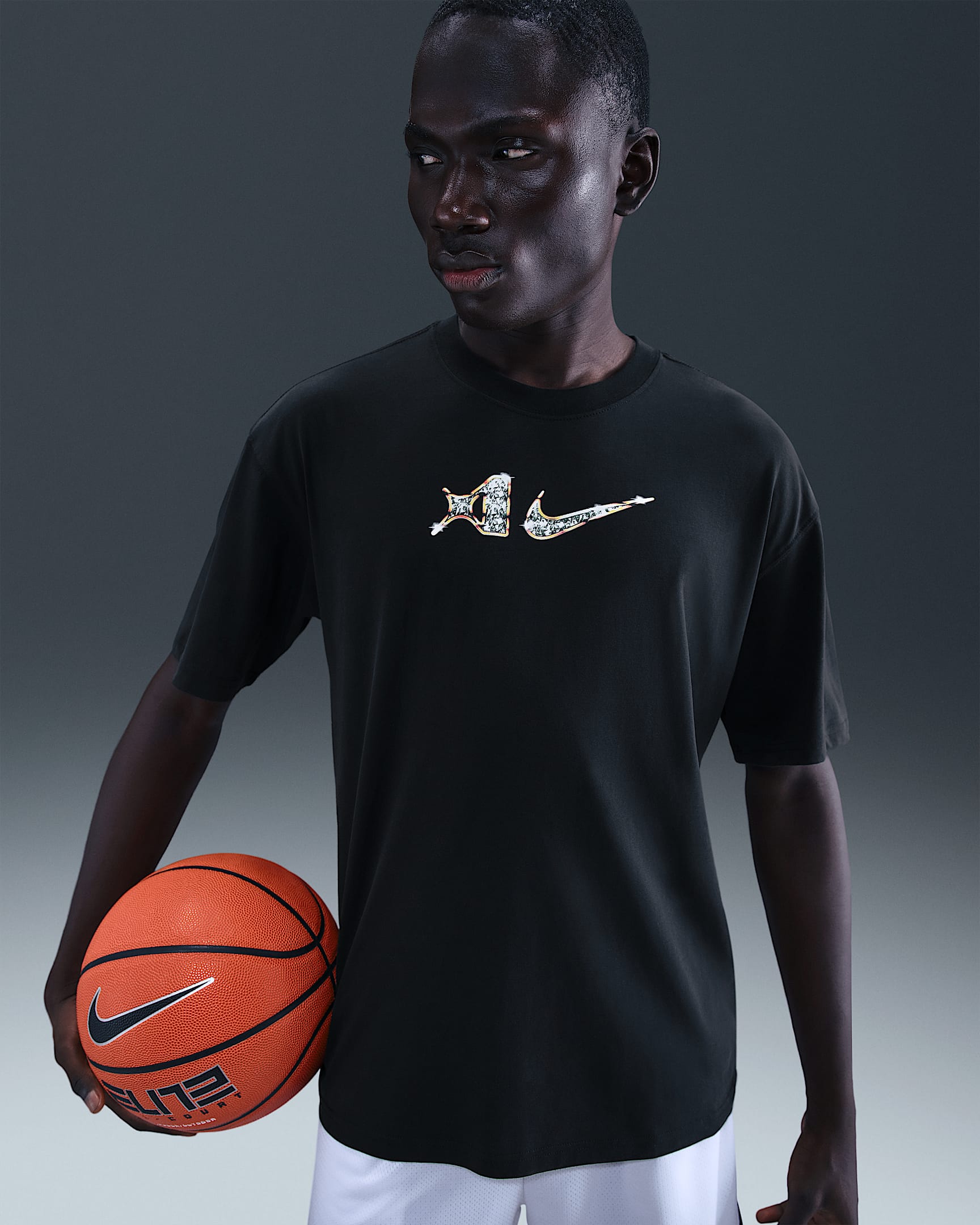 A'ja Wilson Dri-FIT Basketball T-Shirt - Black