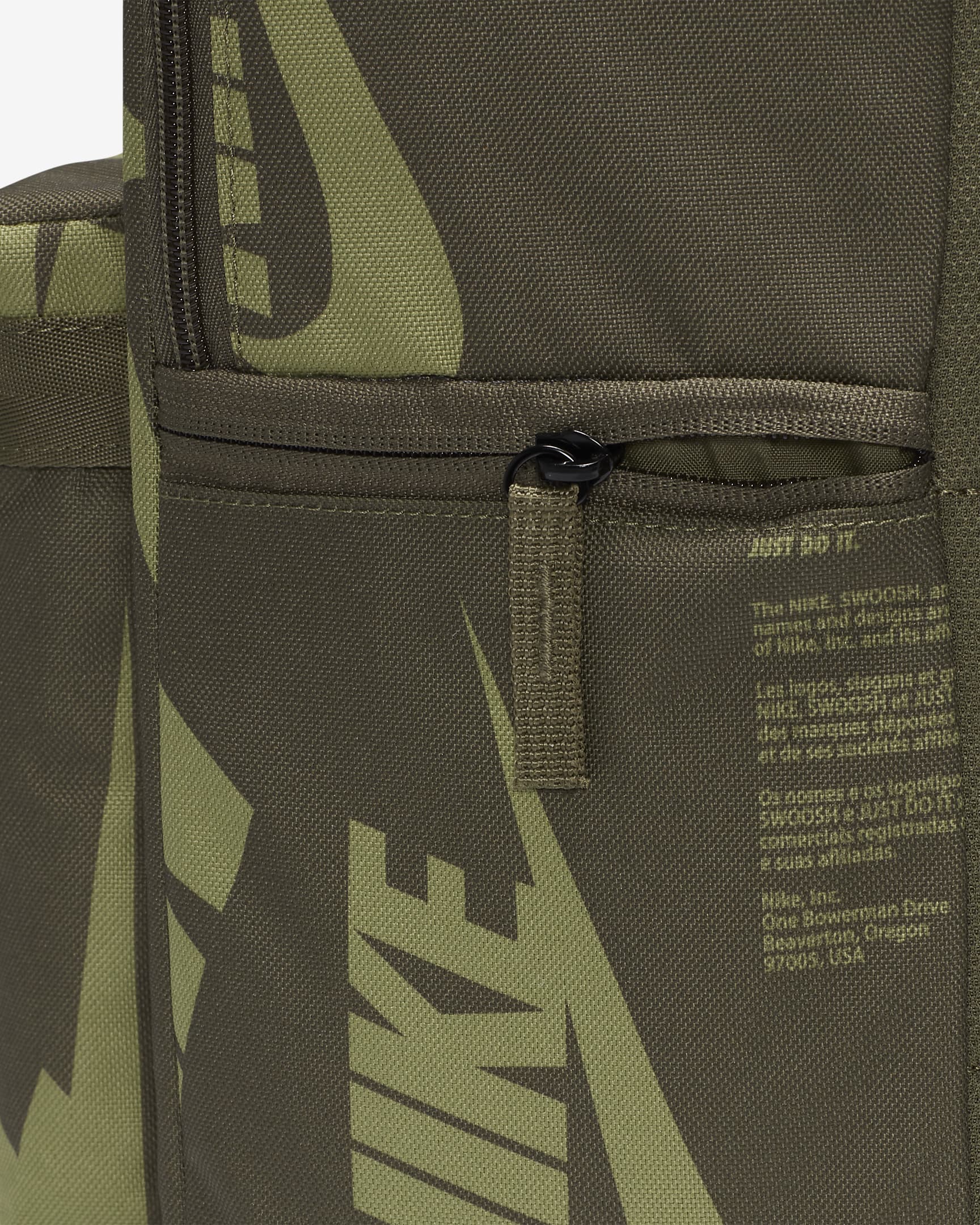 Nike Heritage Backpack (25L) - Medium Olive/Medium Olive/Black