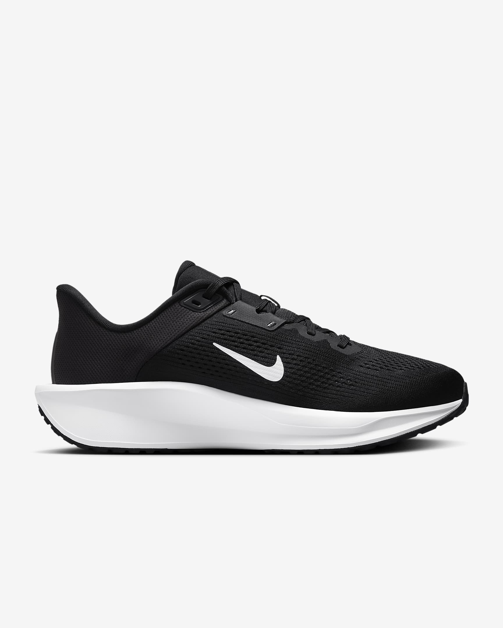 Tenis de correr en carretera para hombre Nike Quest 6 - Negro/Gris hierro/Blanco