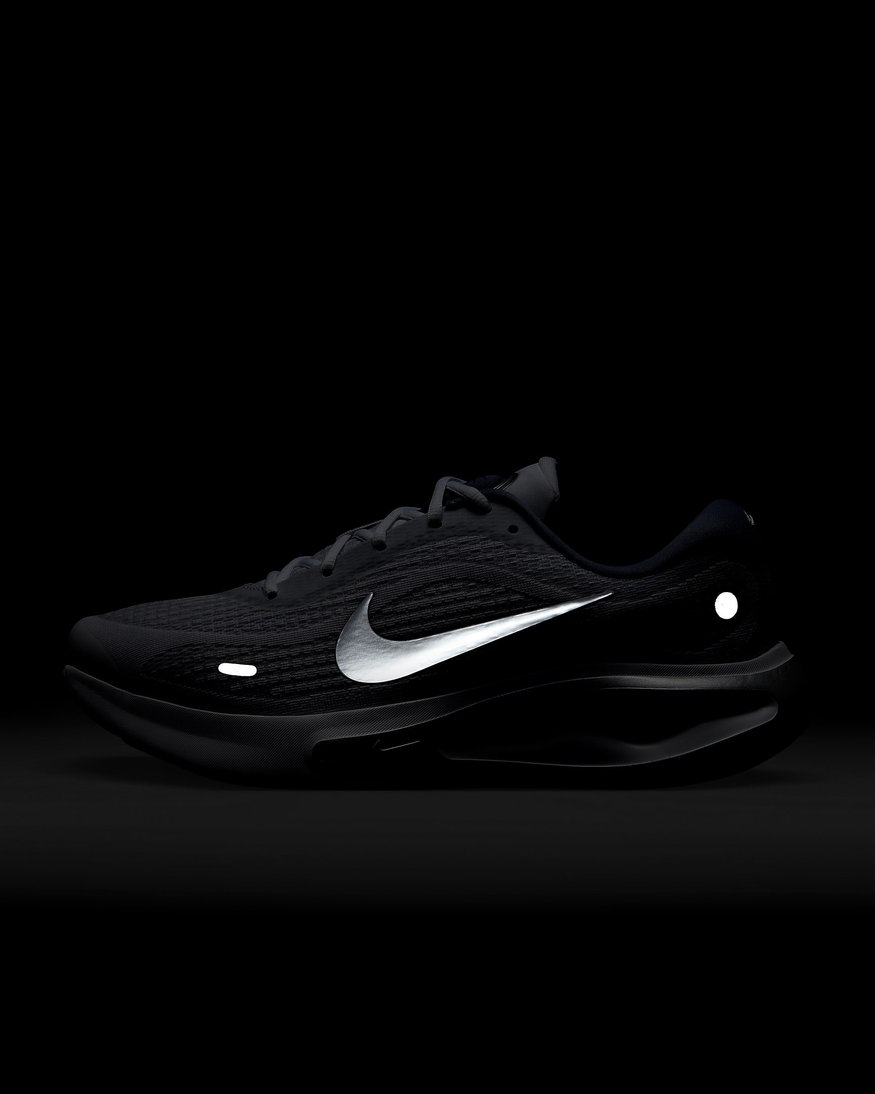 Chaussures de running sur route Nike Journey Run pour homme - Blanc/Noir/Ashen Slate/Metallic Silver