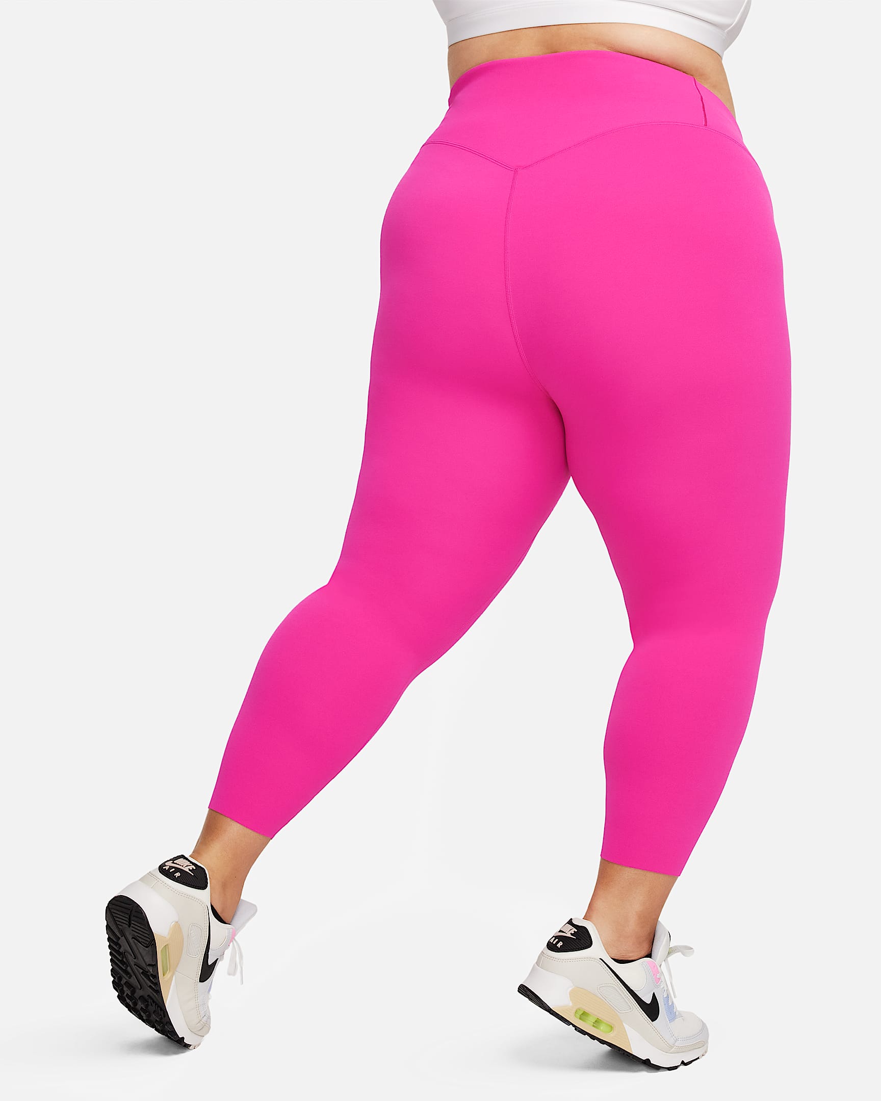 Legging 7/8 taille haute à maintien léger Nike Zenvy pour femme (grande