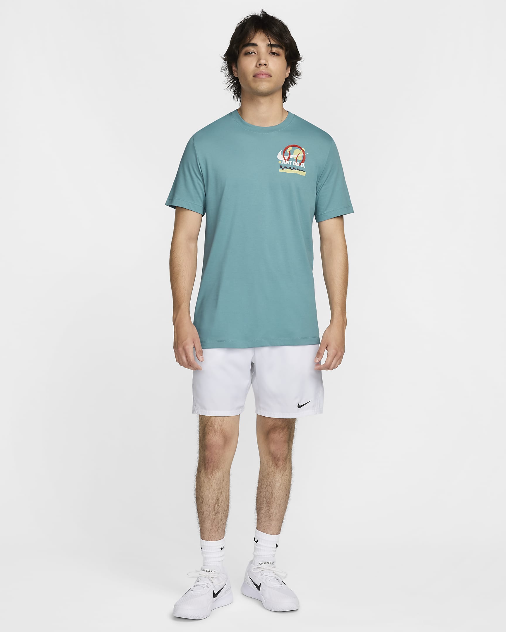 NikeCourt Men's Dri-FIT Tennis T-Shirt. Nike.com