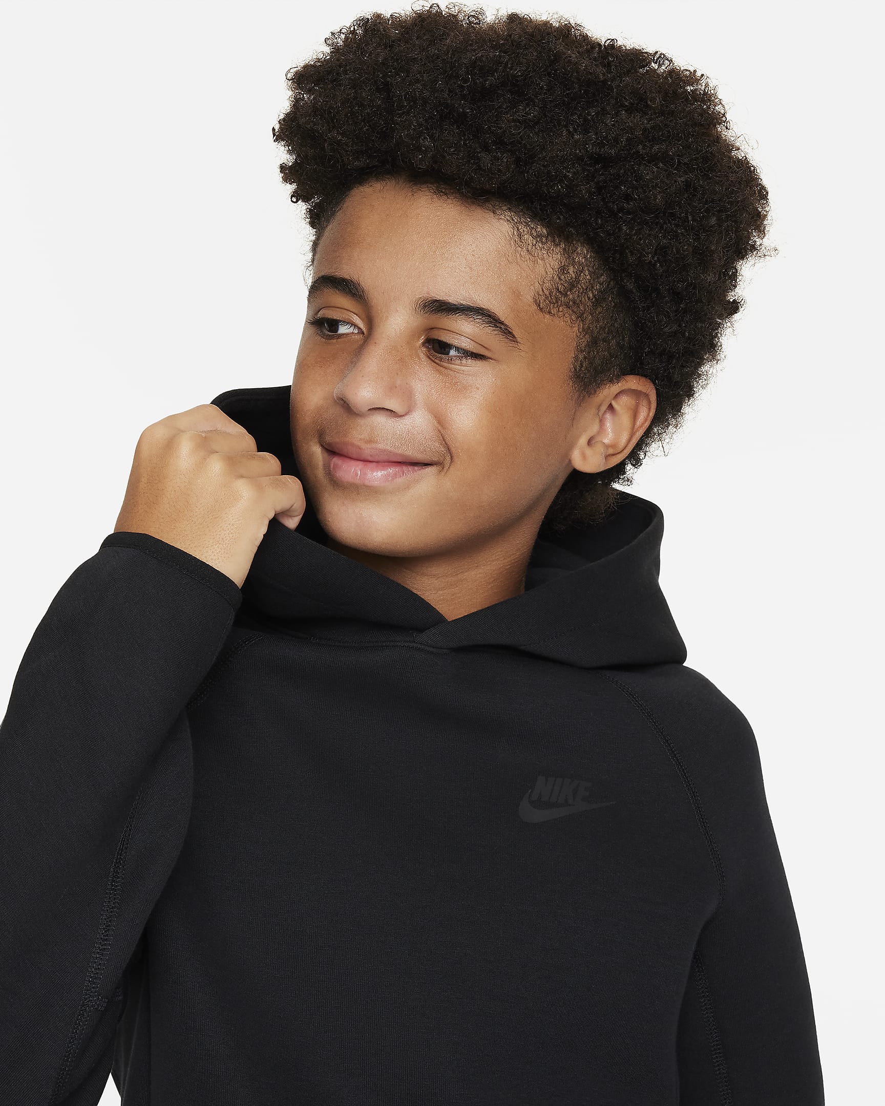 Nike Sportswear Tech Fleece Older Kids' (Boys') Pullover Hoodie. Nike UK