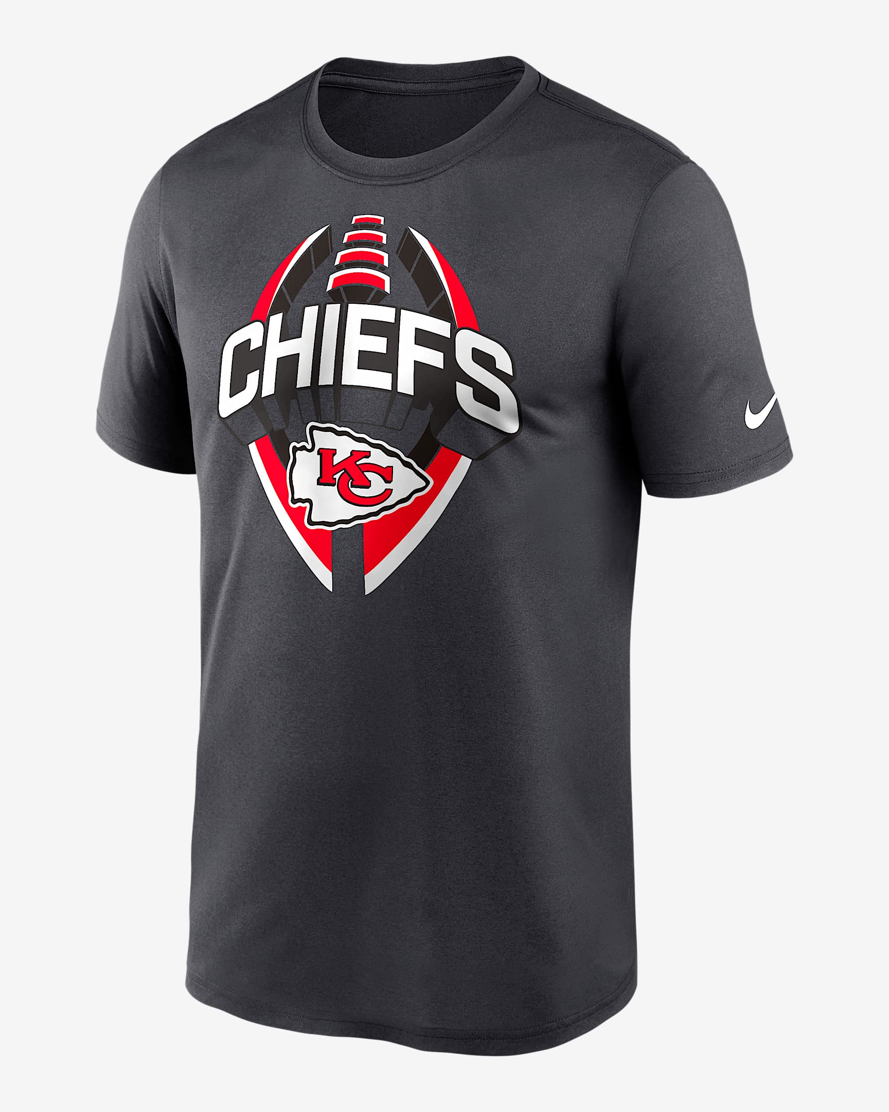 Kansas City Chiefs Legend Icon Men’s Nike Dri-FIT NFL T-Shirt - Grey